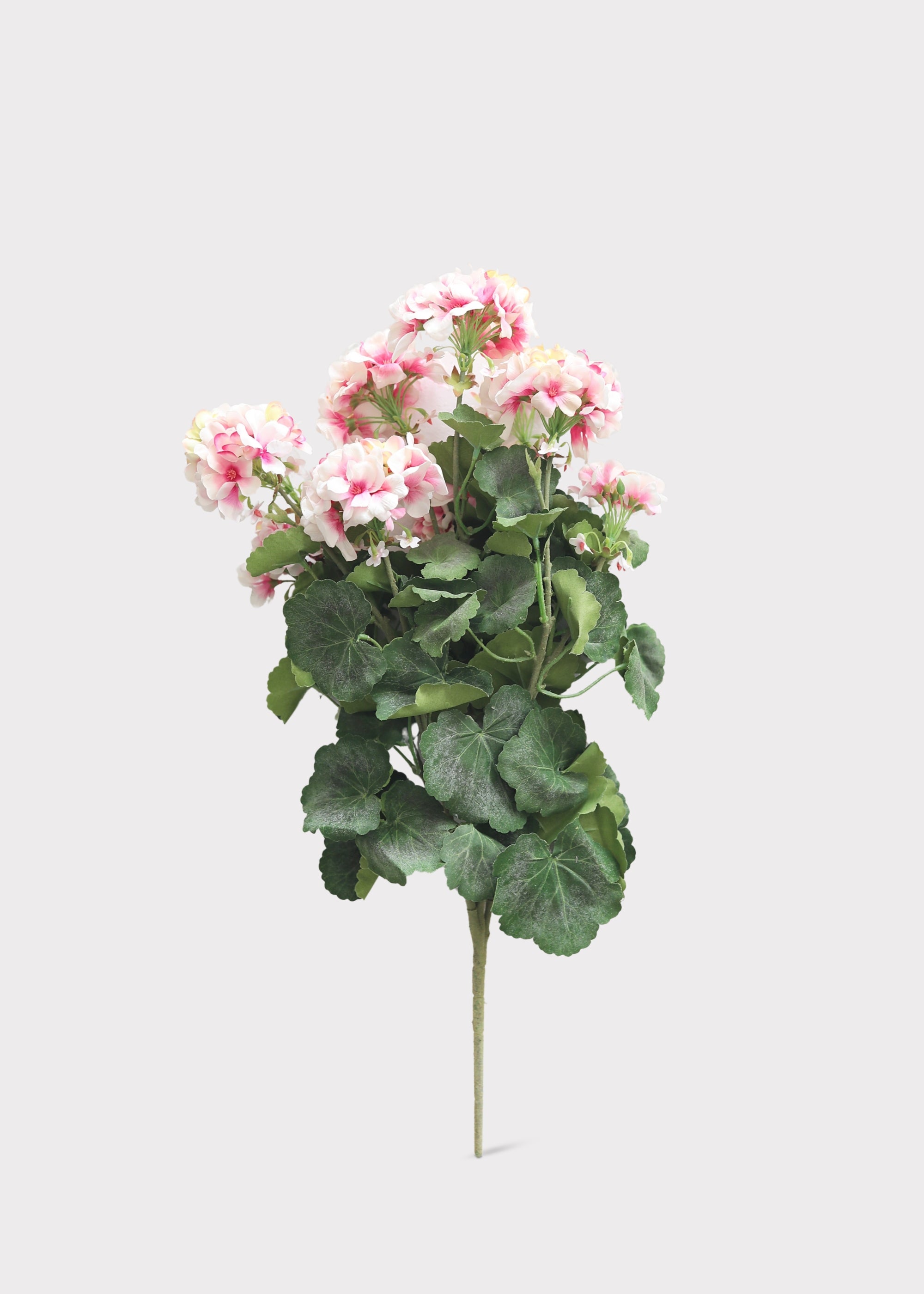 Fake Pink Geranium Bush