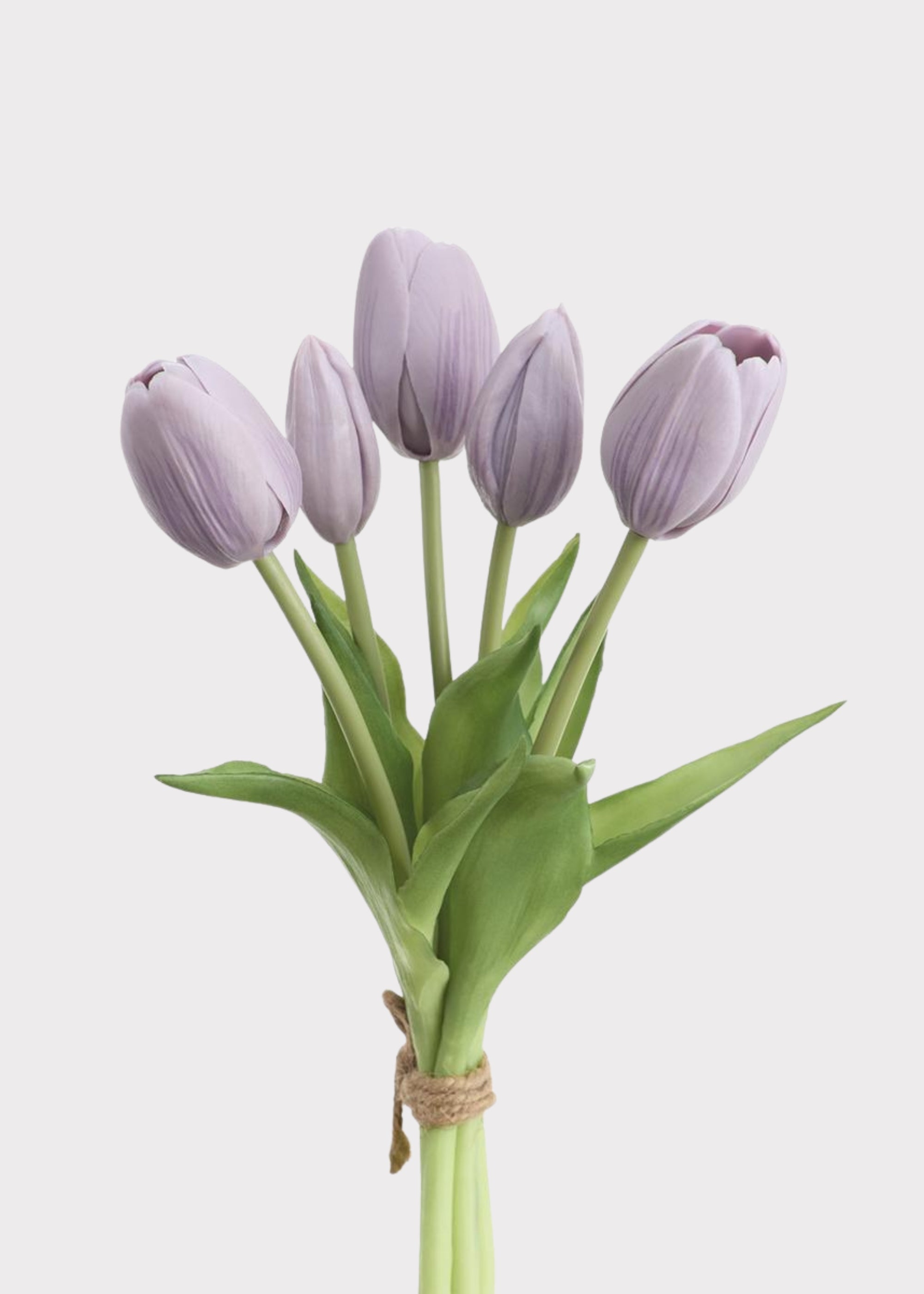 Lavender Real Touch Tulips