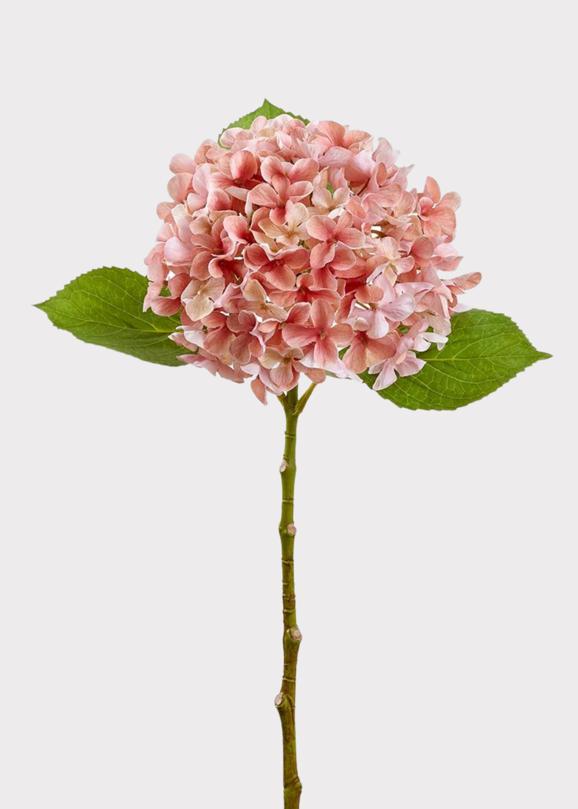 Mauve Pink Fake Hydrangea Flower