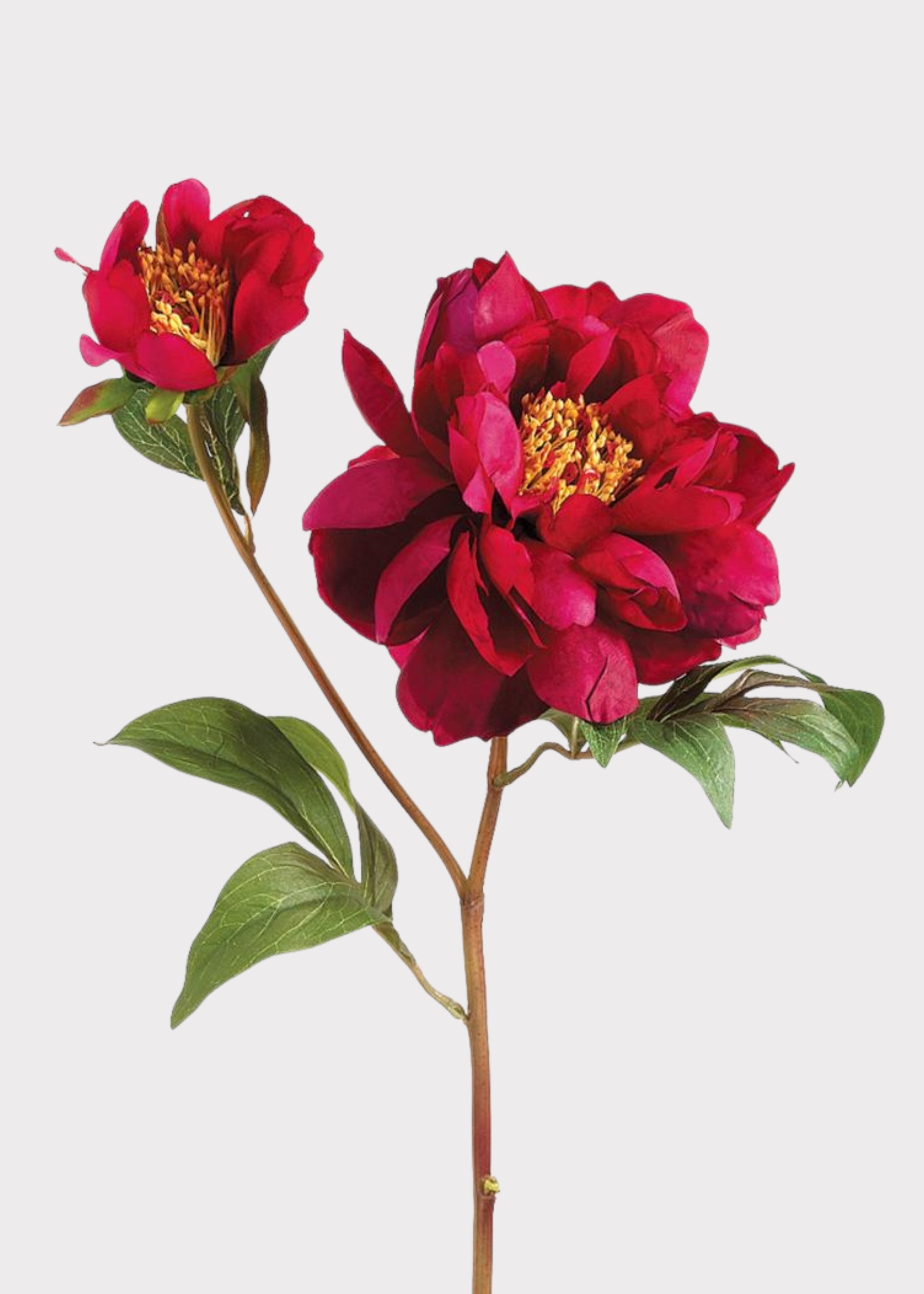 Artificial Fuchsia Peony