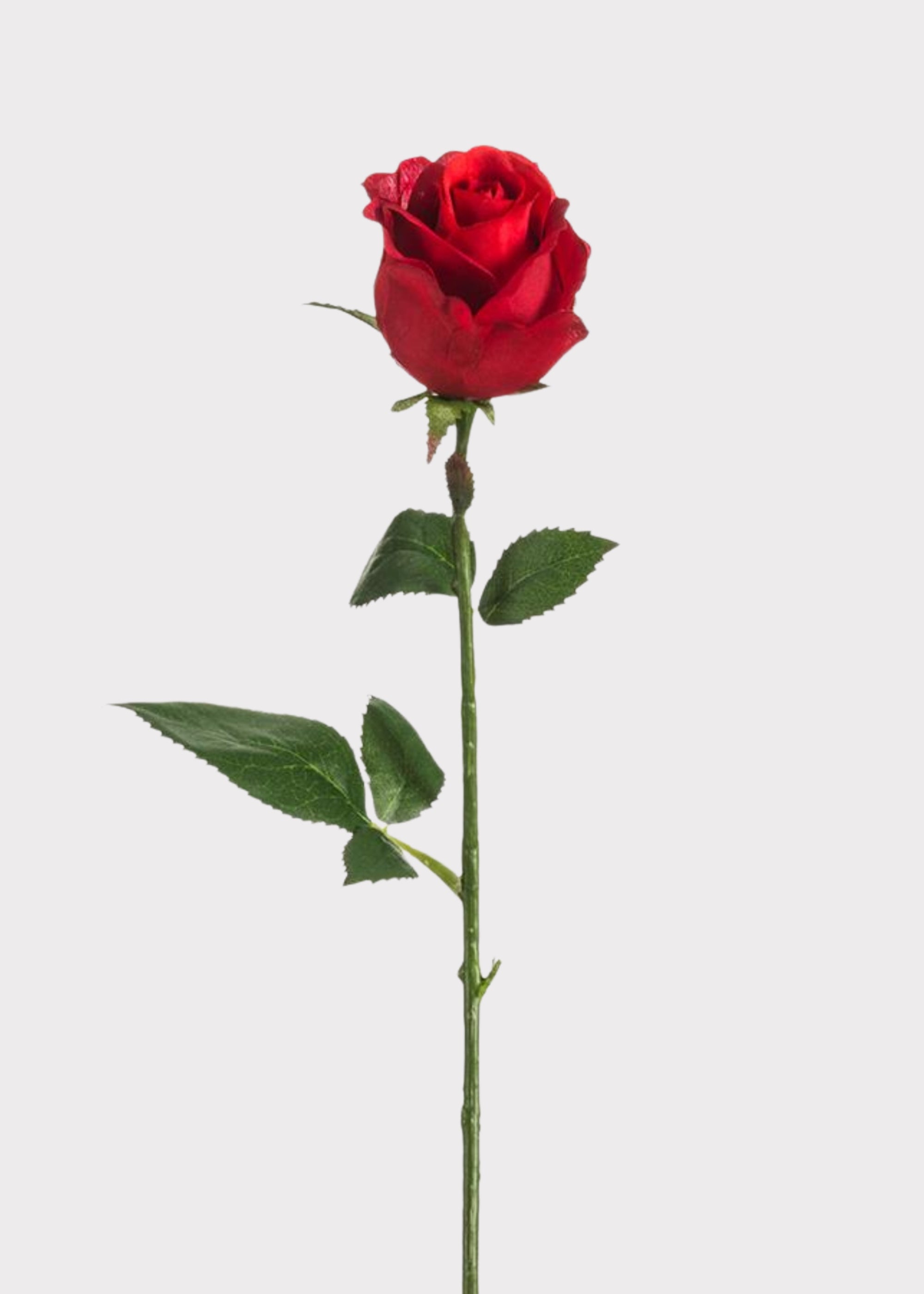 Fake Red Rose Bud