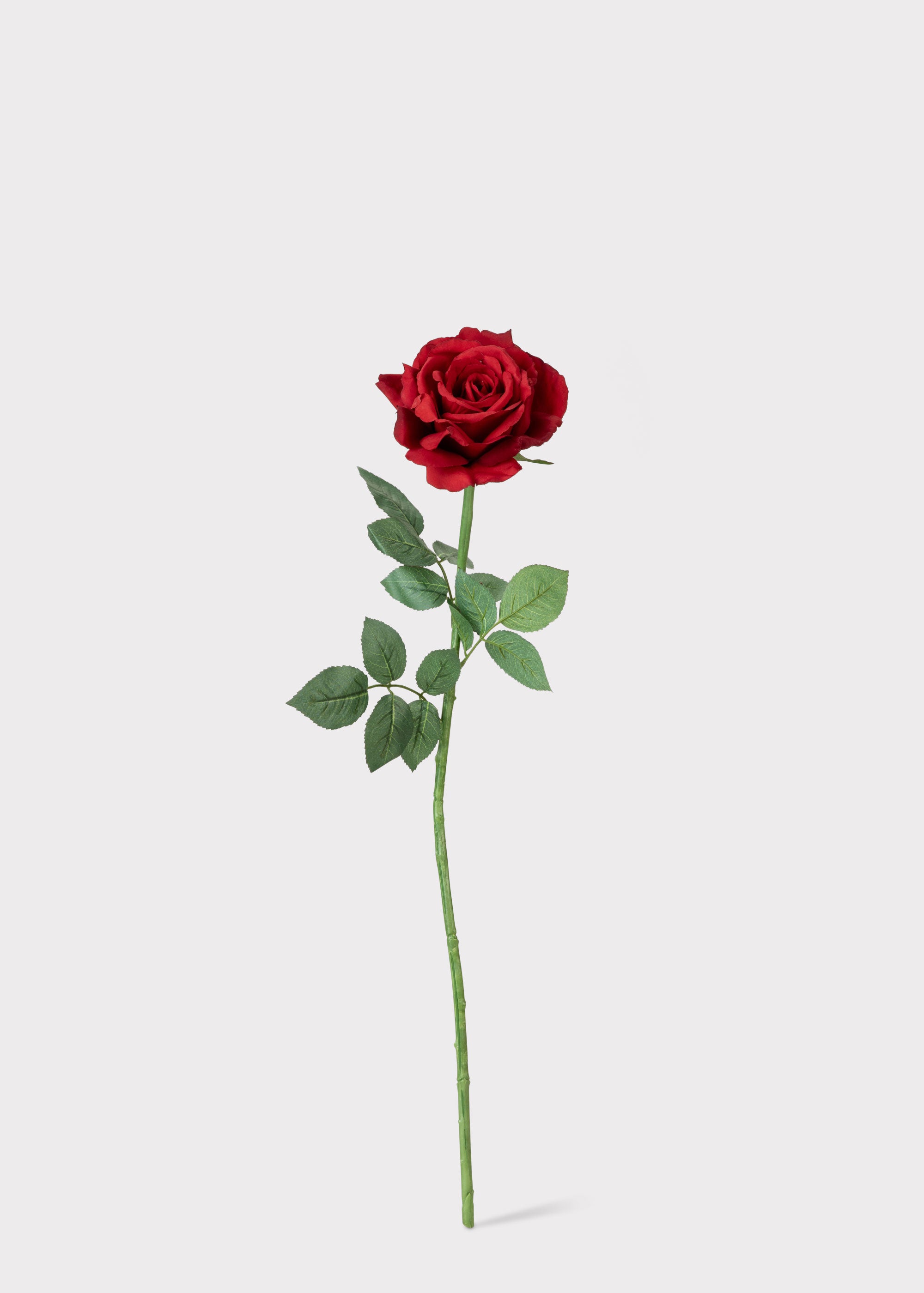 Red Diana Rose Faux Flower