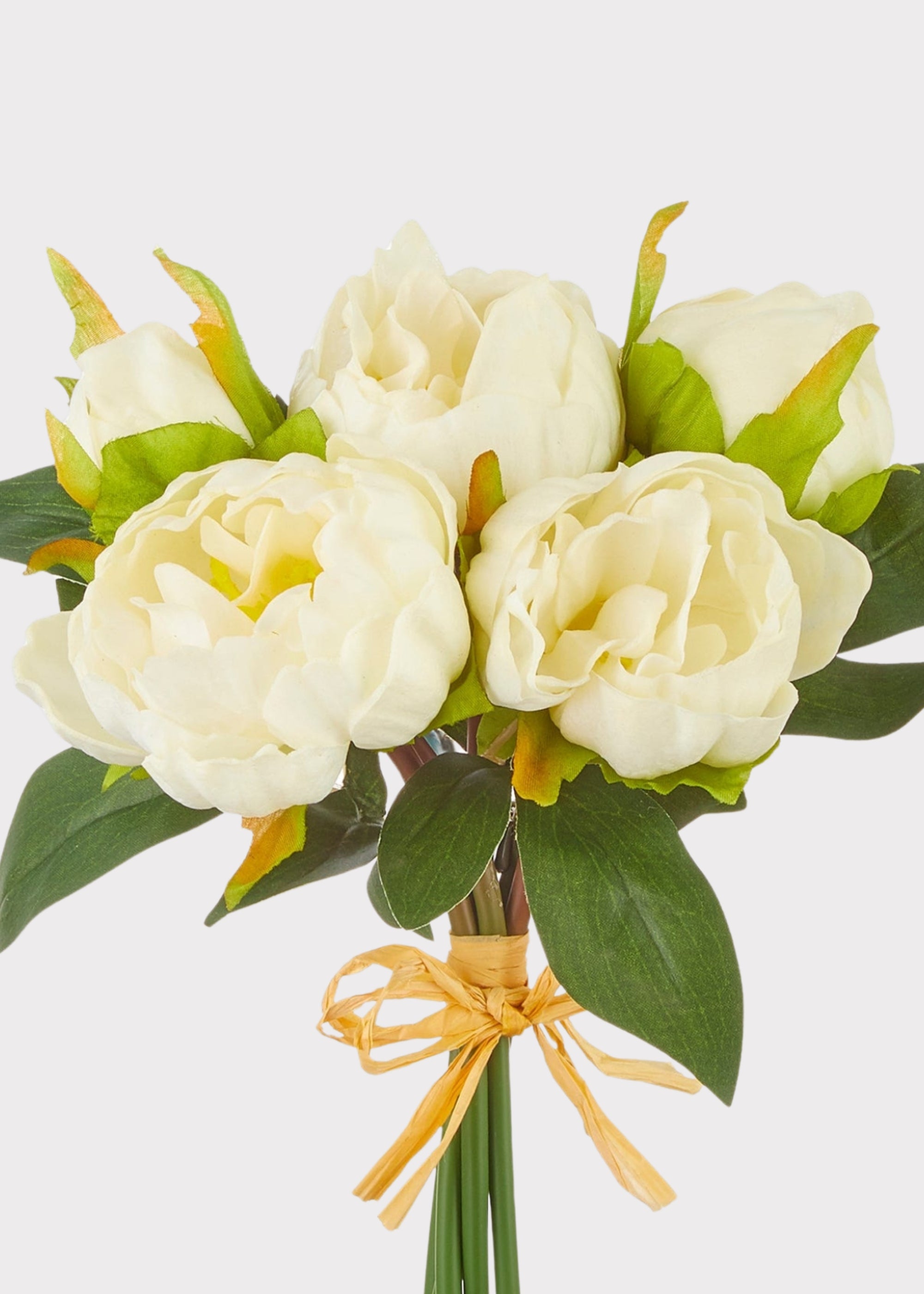Cream White Peony Bouquet