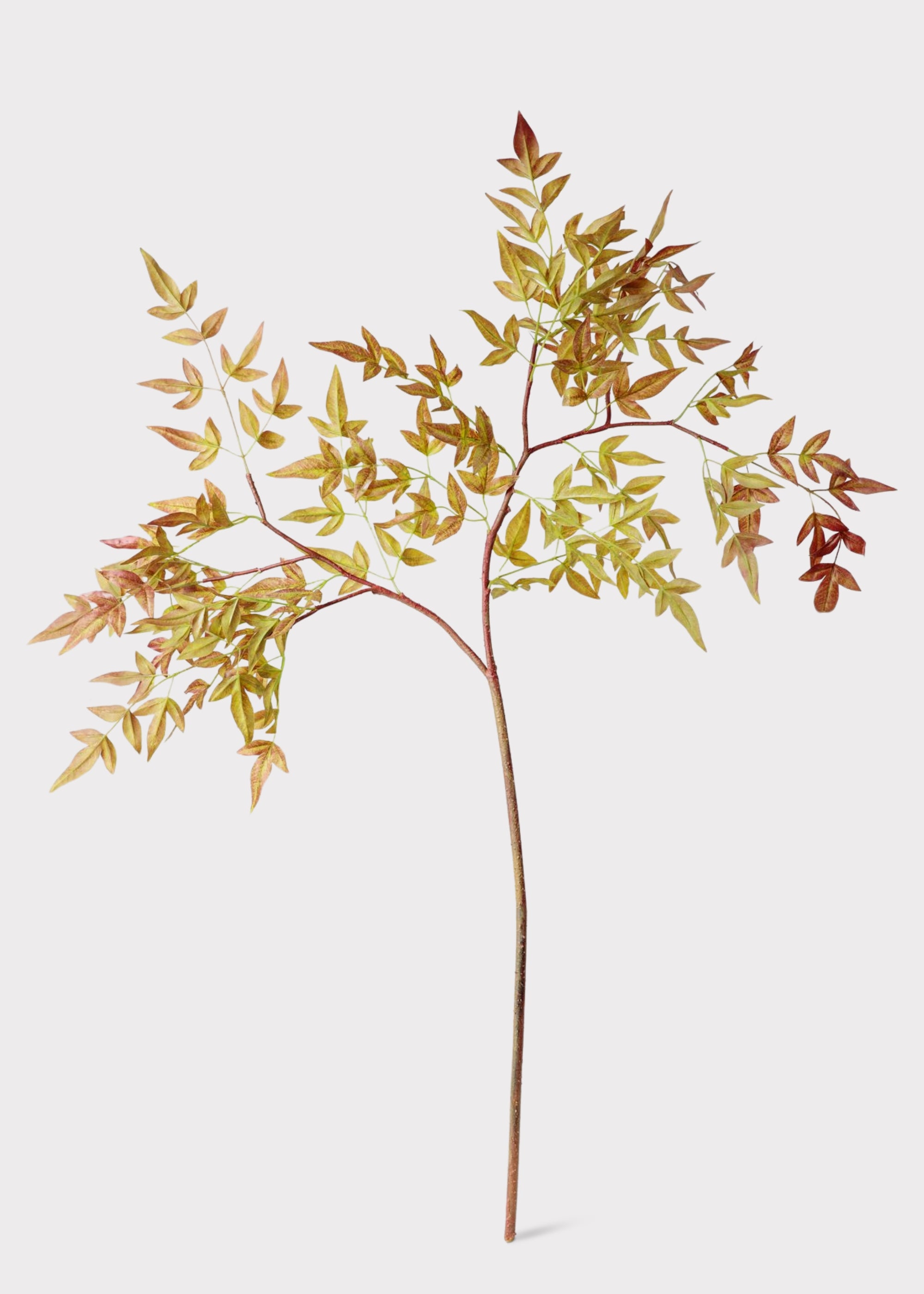 Artificial Nandina Leaf Branch