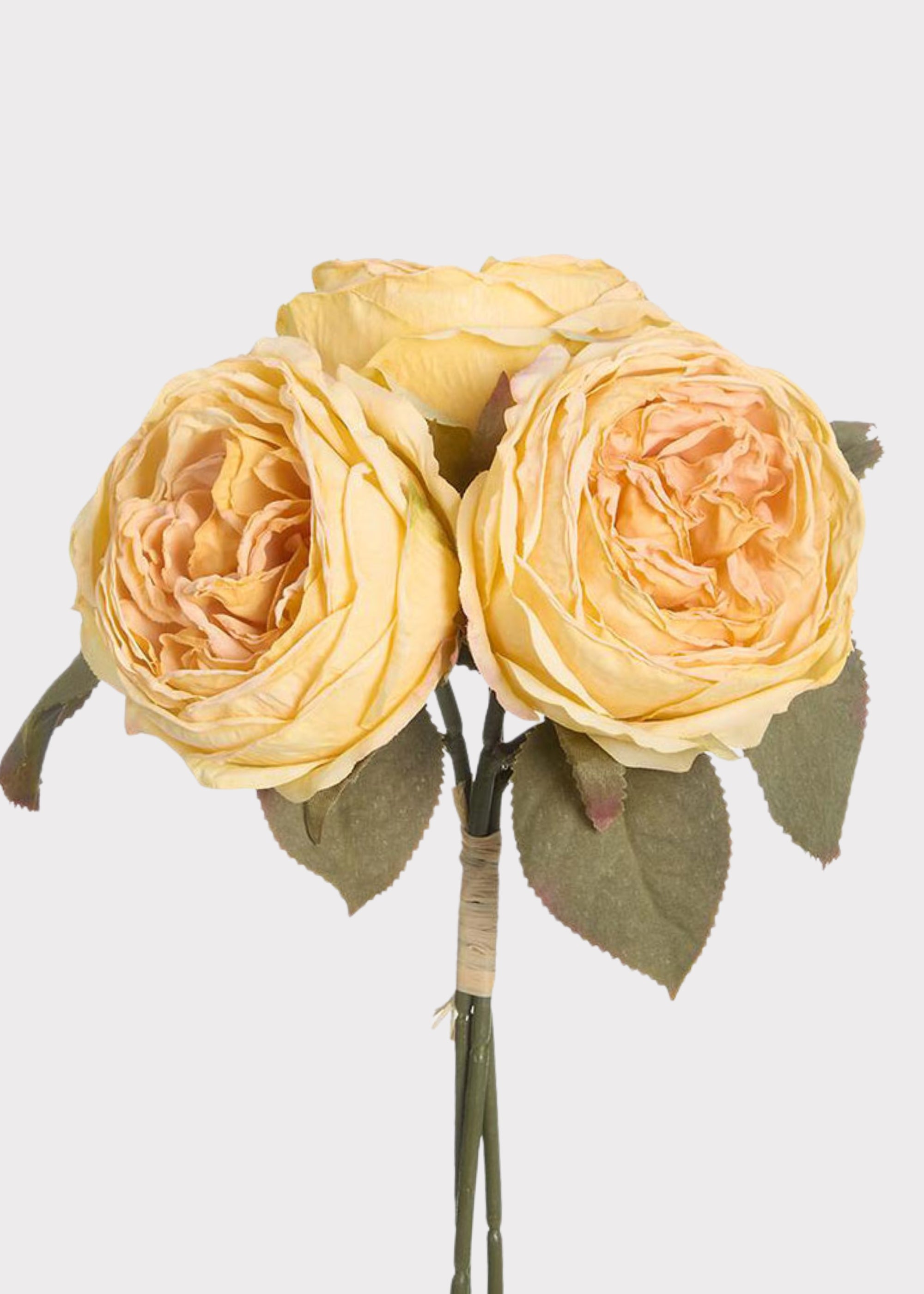 Fake Rose Bundle in Yellow