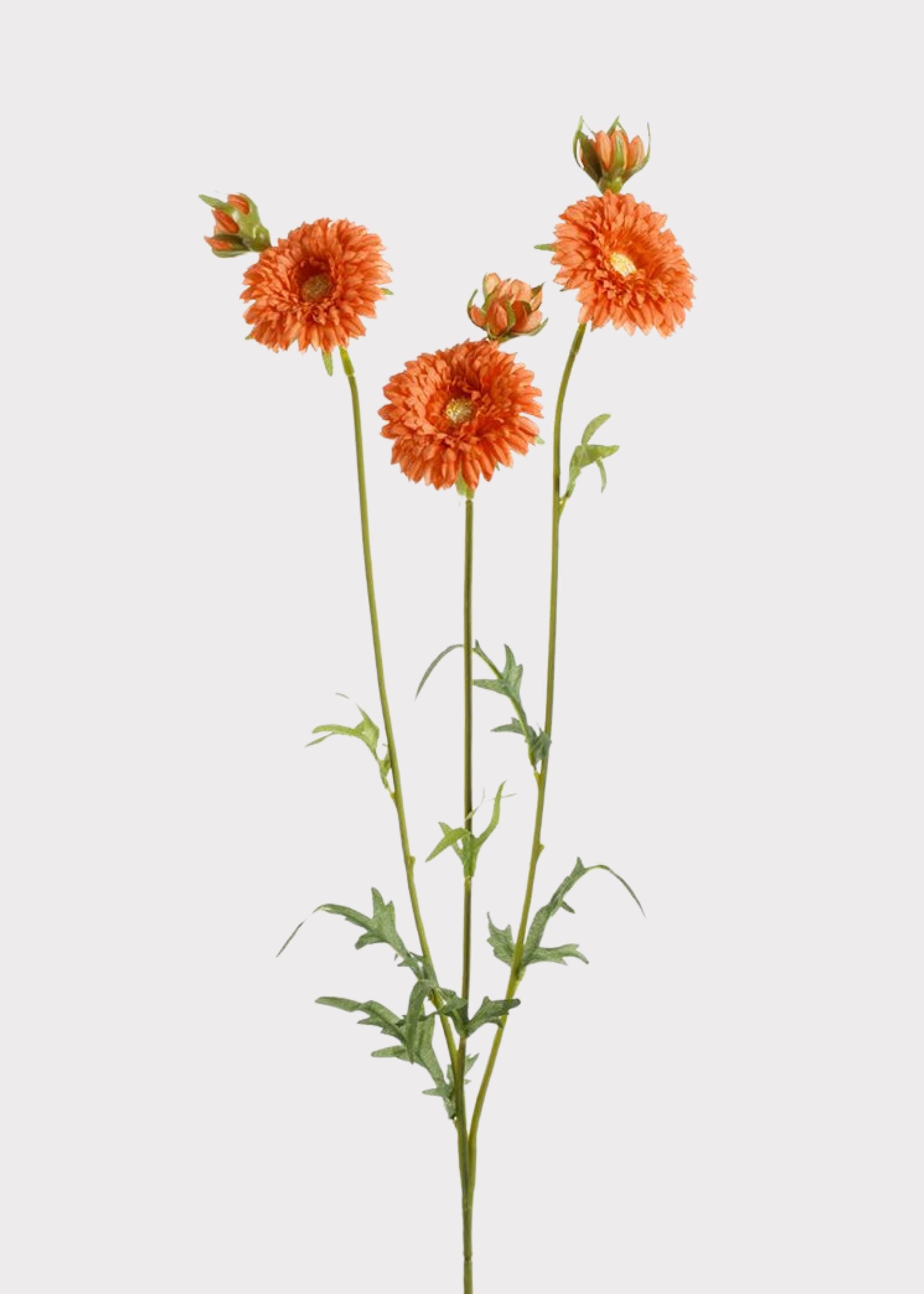 Orange Artificial Gerbera Daisy
