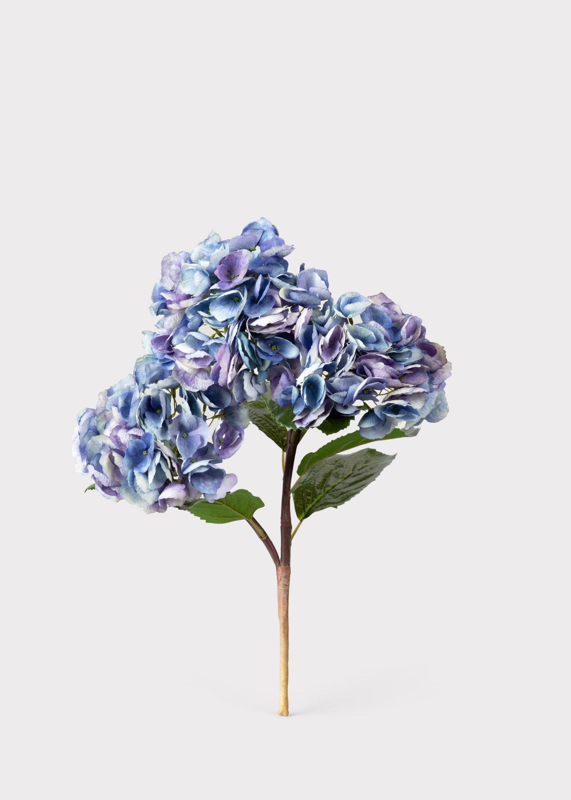 Large Lavender and Blue Artificial Hydrangea