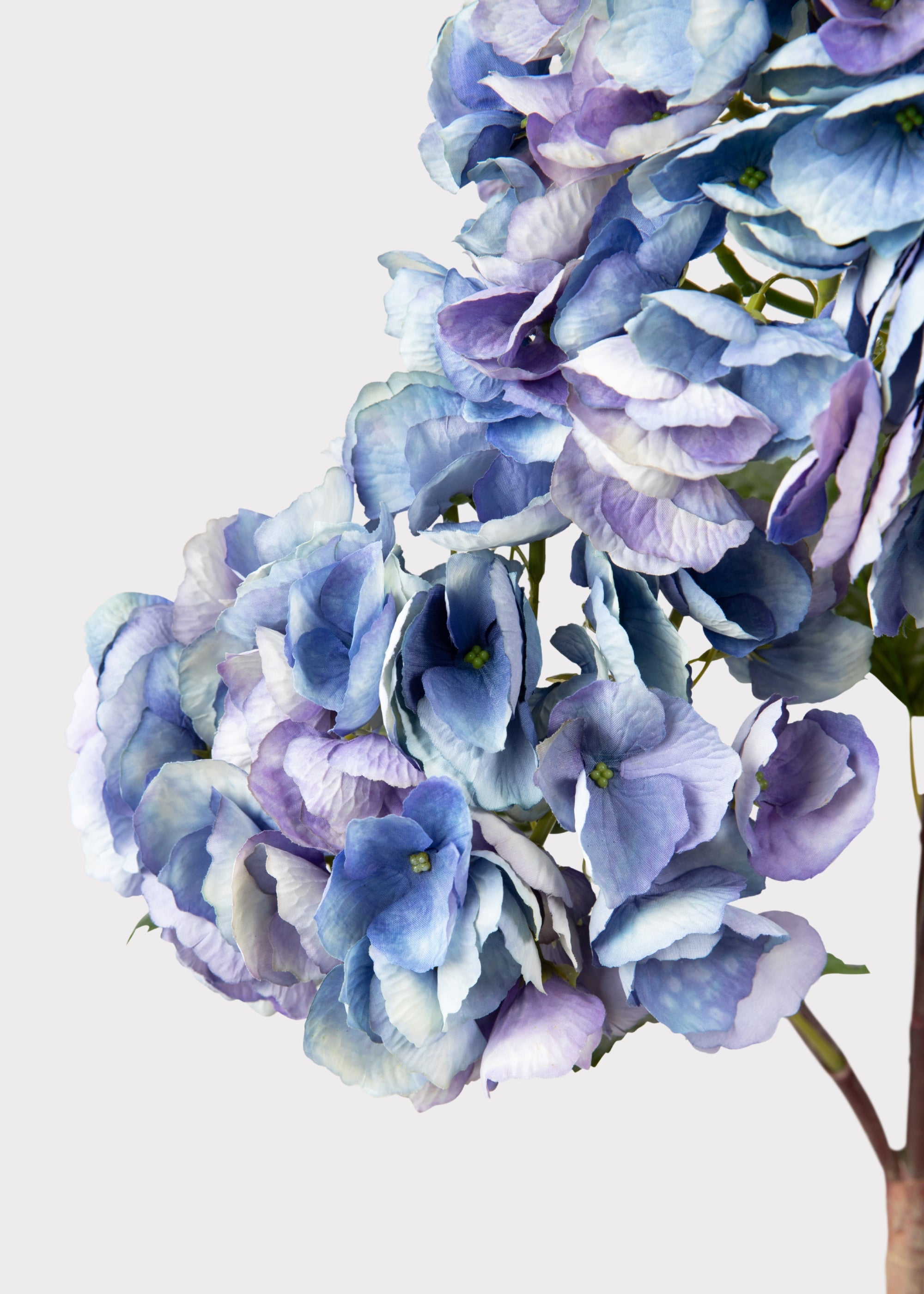 Lavender and Blue Artificial Hydrangea