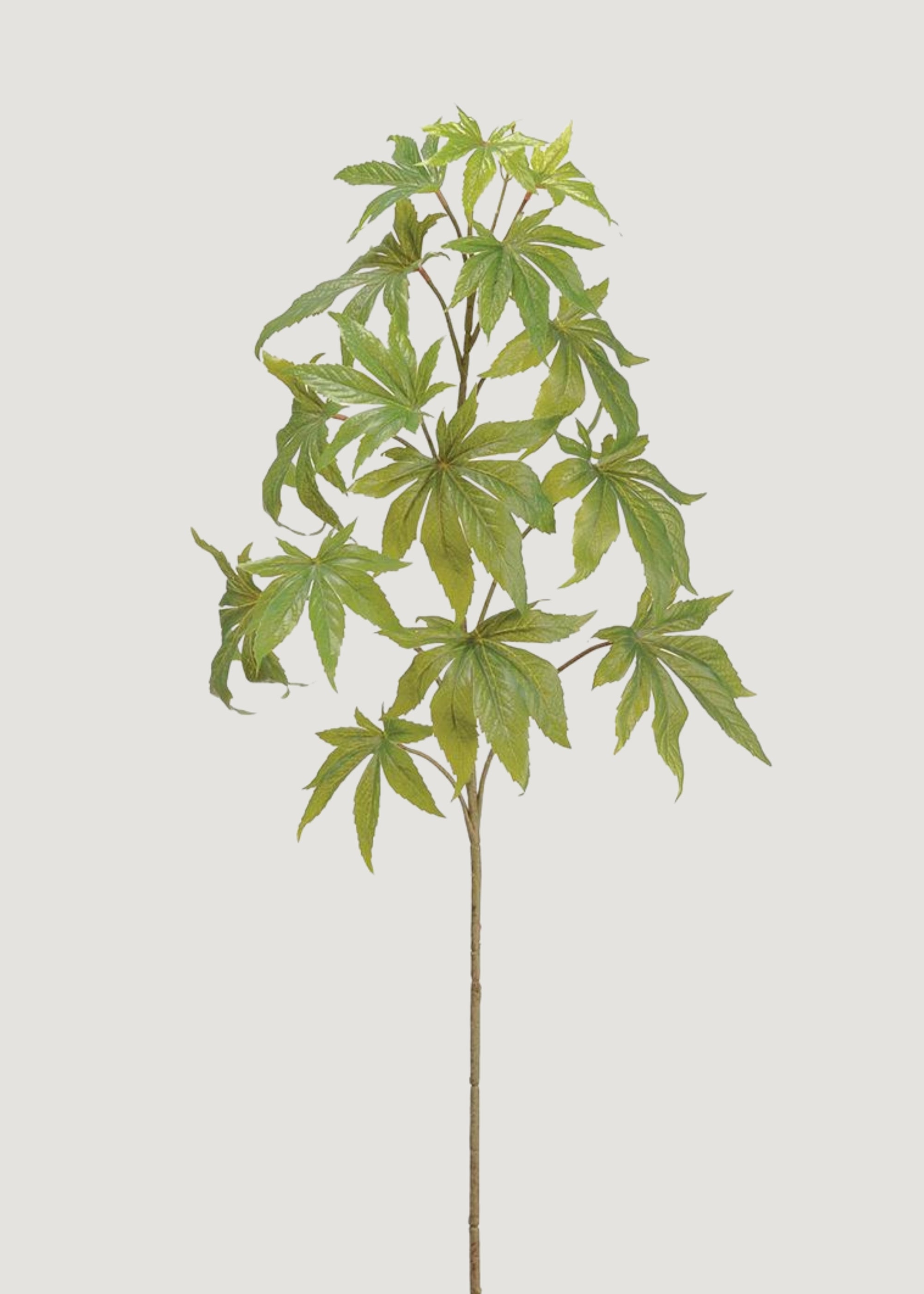 Artificial Marijuana Cannabis Leaf Branch