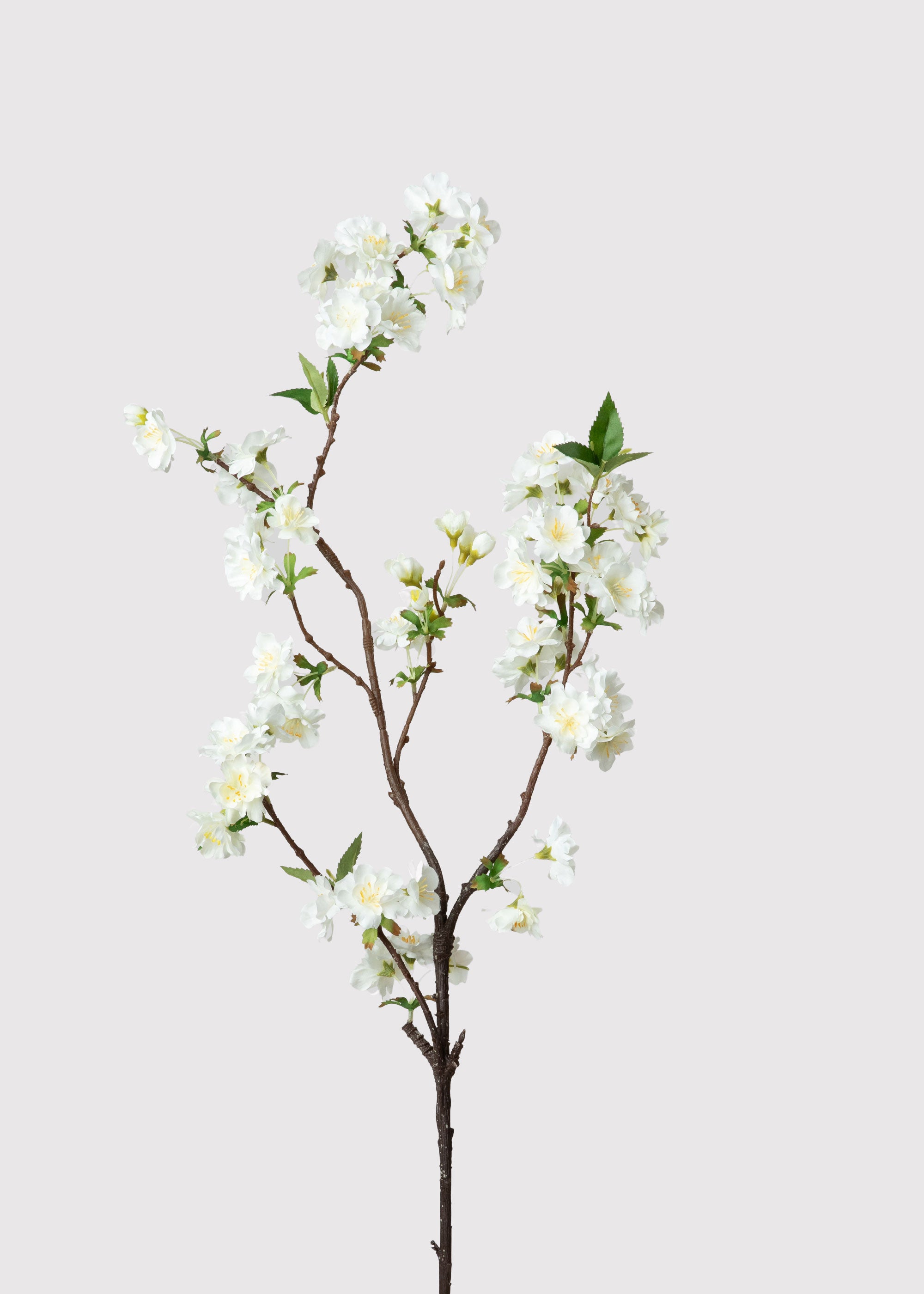 Artificial cherry blossom branch
