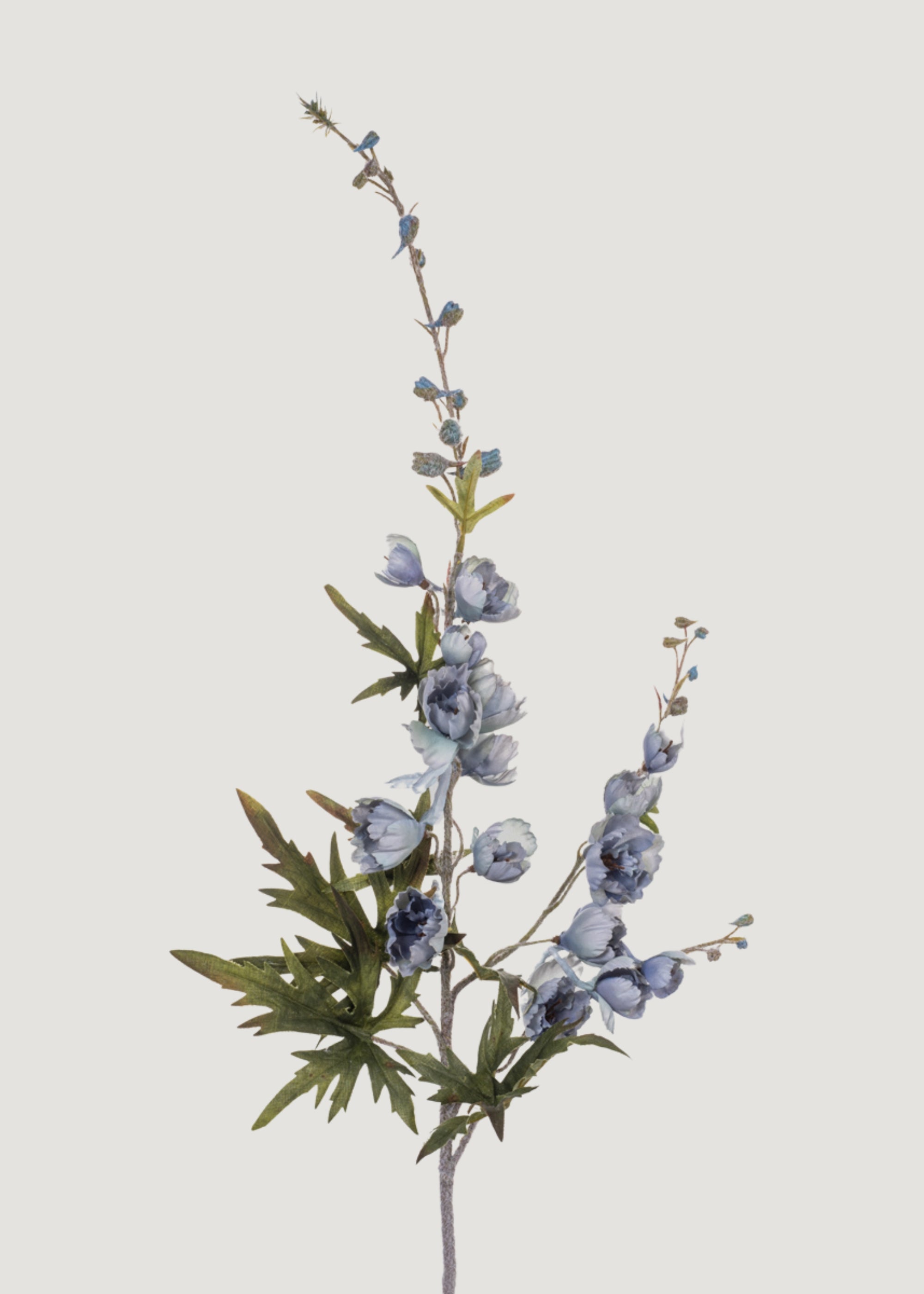 Artificial Delphinium Wildflower in Dusty Blue