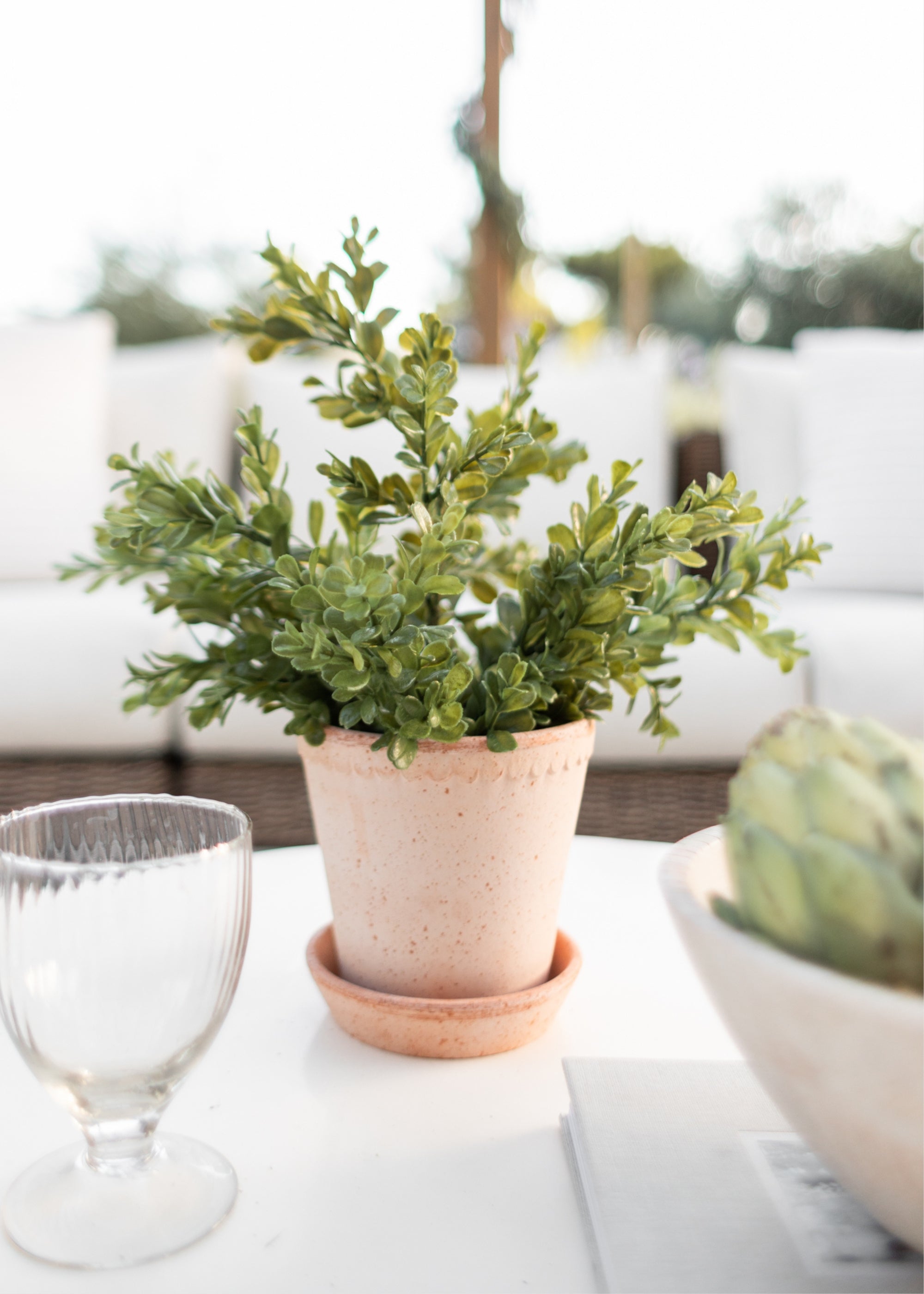 Fake Boxwood Stem