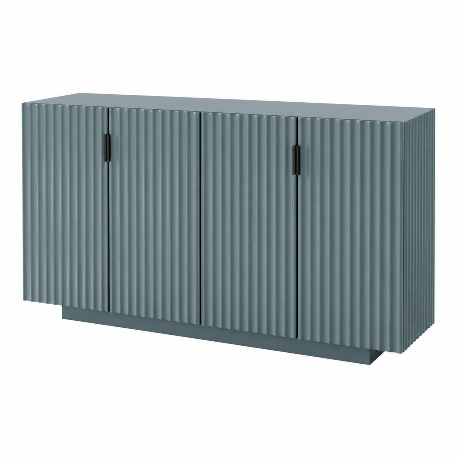 Sideboard aus MDF in Blau 150x40x85cm