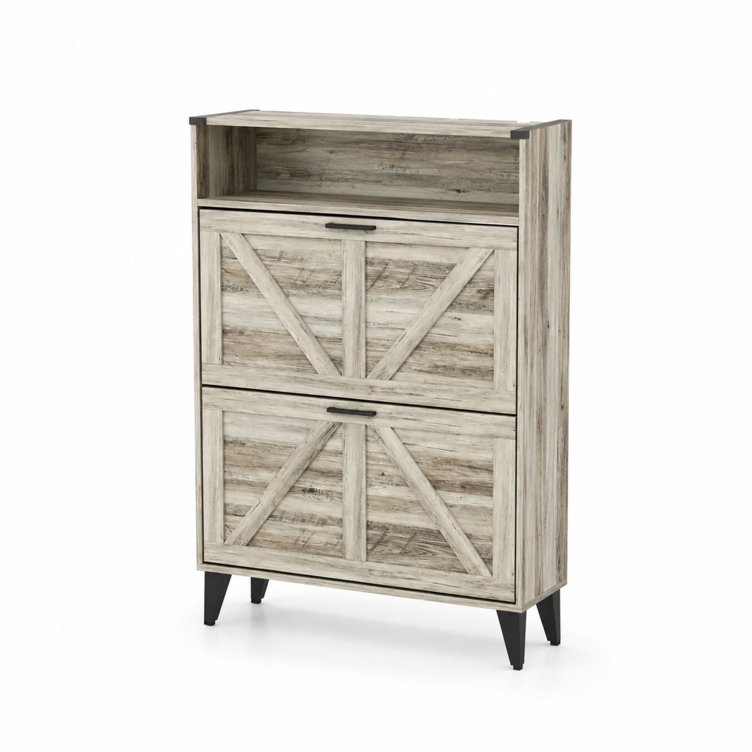 Scarpiera in Legno MDF con 2 Ante