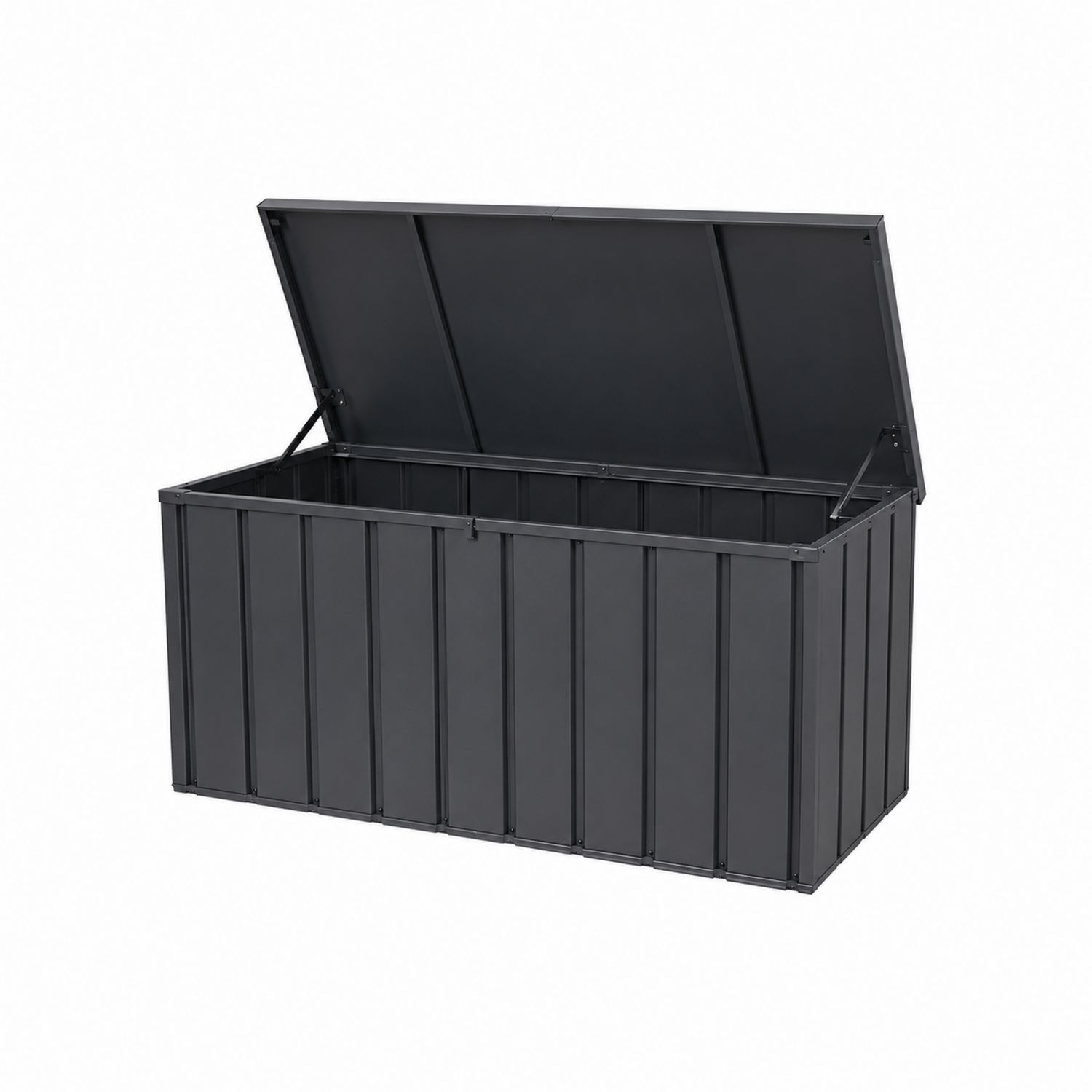 Contenitore in metallo 120x60x63 cm Nero