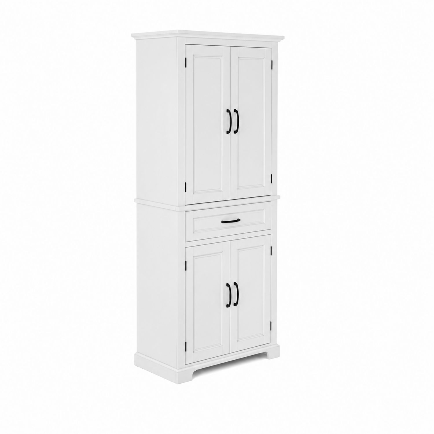 Armadio contenitore in legno MDF bianco, 180 cm