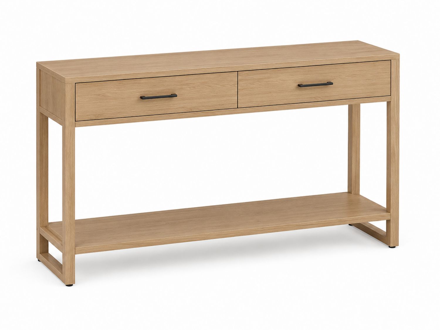 Consolle Rettangolare in Legno con Cassetti