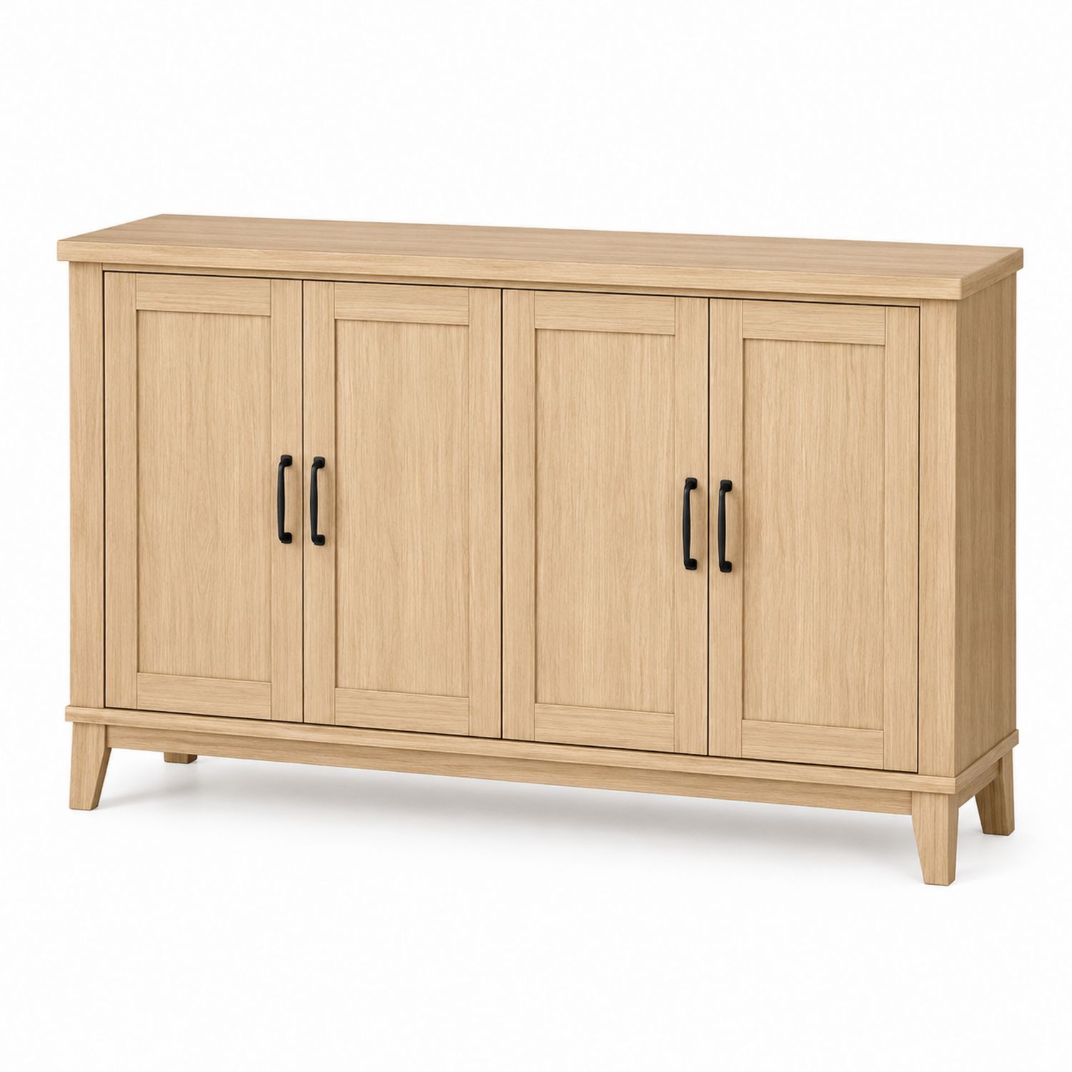 Credenza in legno di quercia con ante