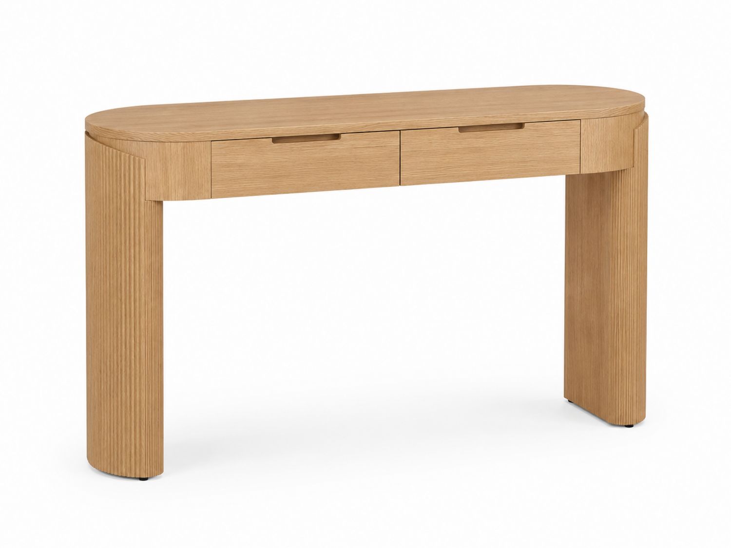 Consolle in Legno di Rovere con Cassetti