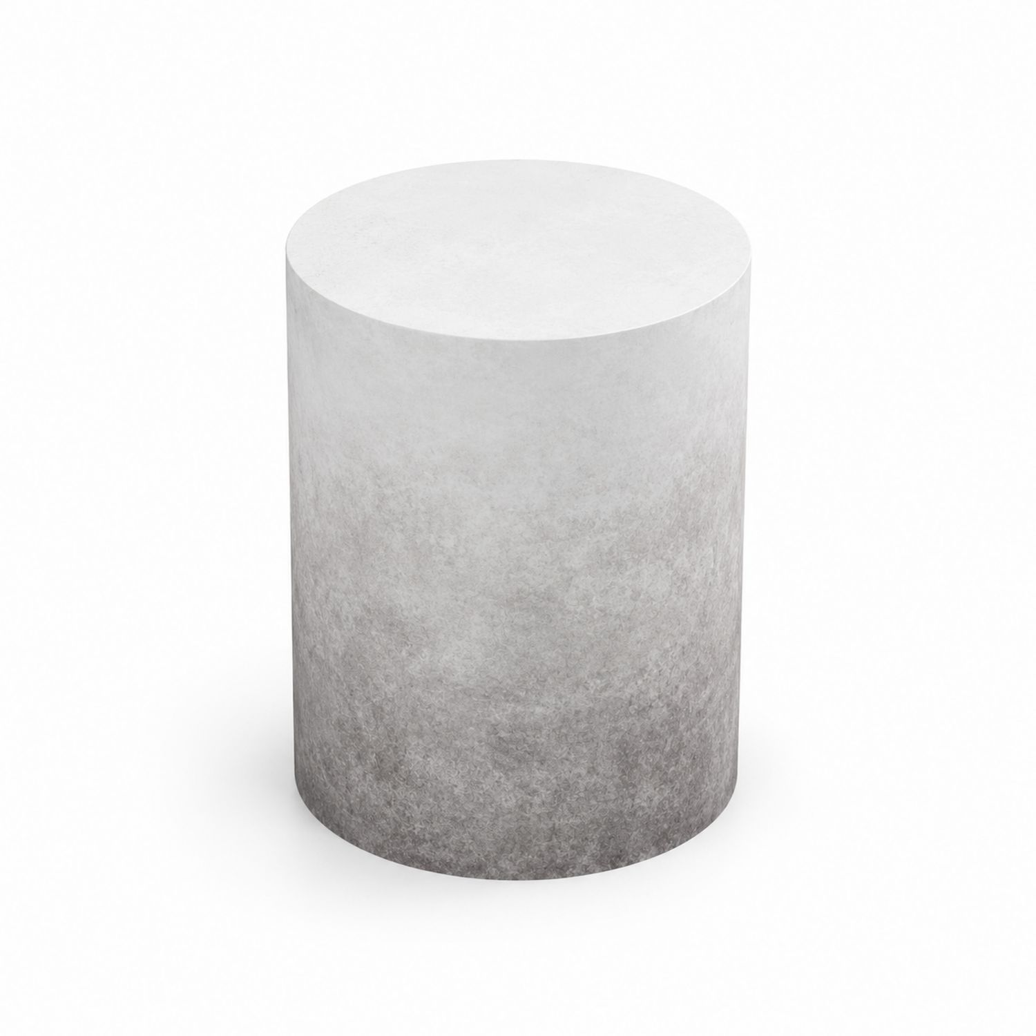 Pouf cilindrico in cemento