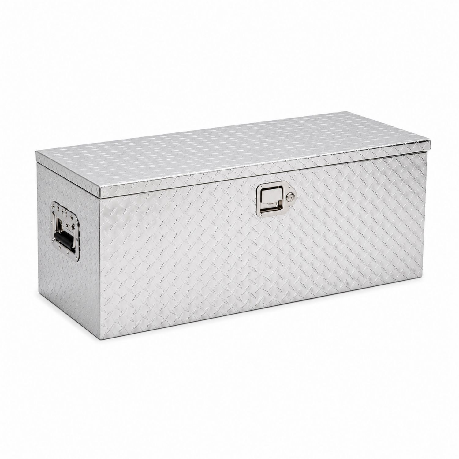 Cassa in alluminio con chiusura a scatto 80x40x40 cm
