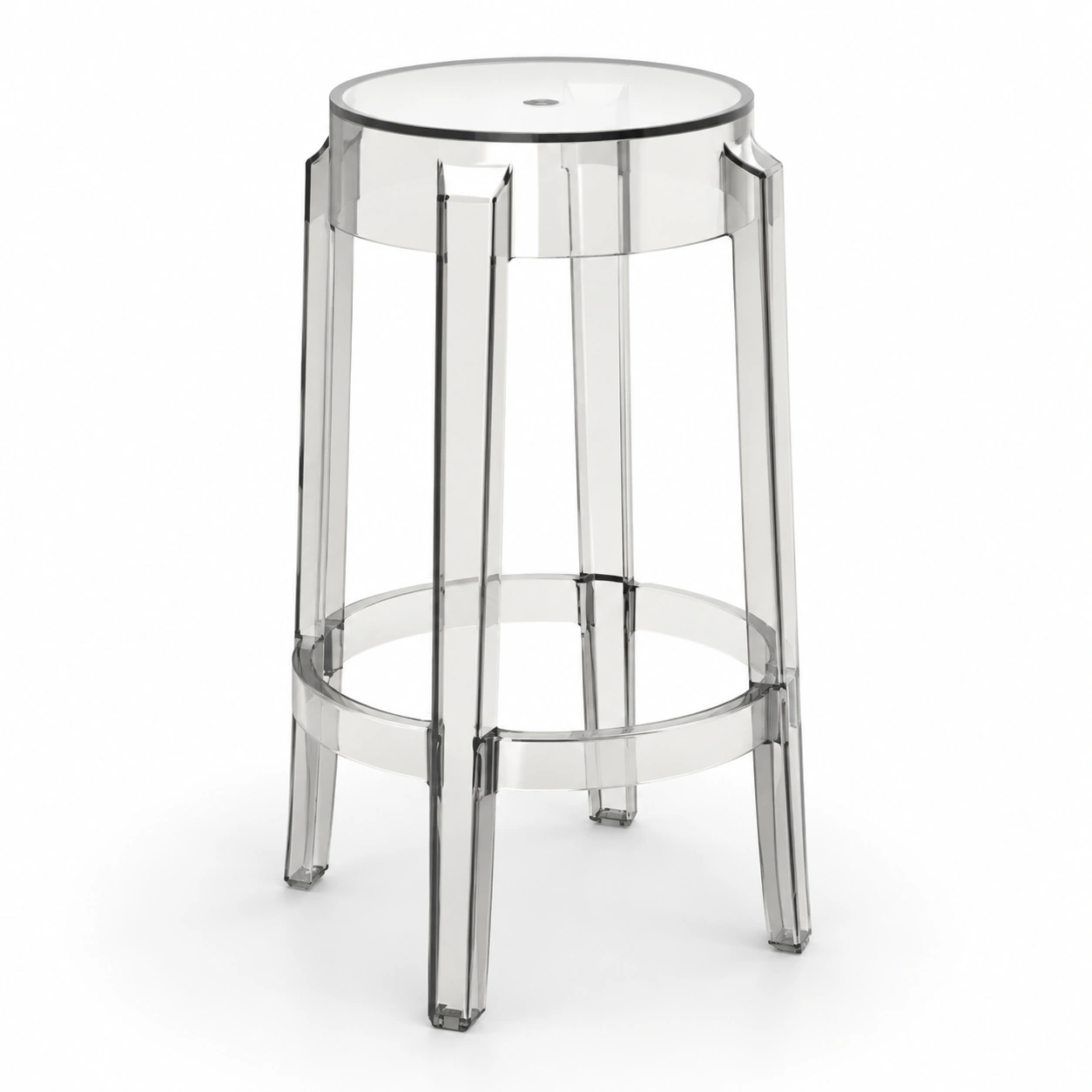 Taburete de bar acrilico transparente-woodlyo