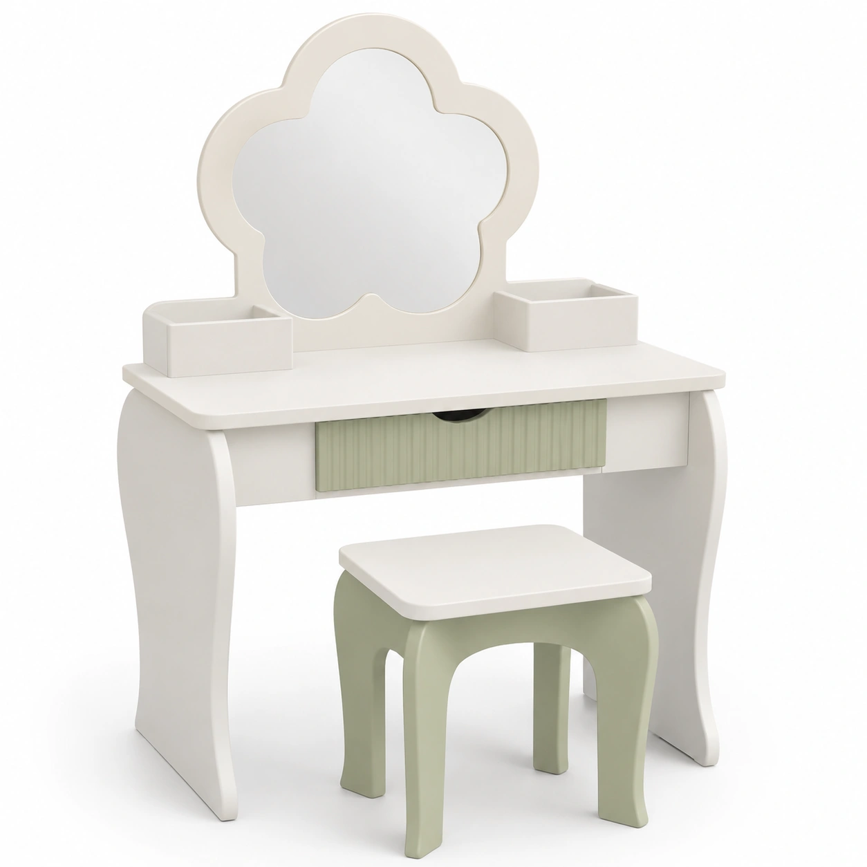 Tocador infantil con conjunto completo-woodlyo