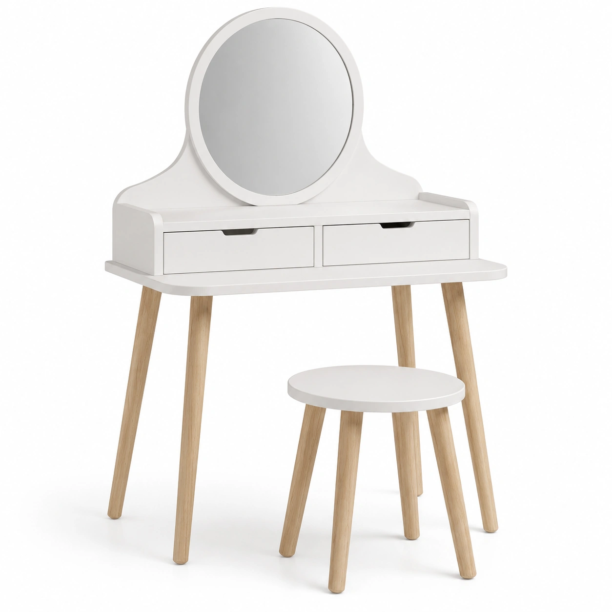 Conjunto de tocador infantil blanco-woodlyo