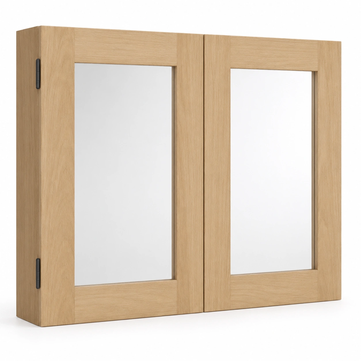 Puertas dobles de vidrio para armario-woodlyo
