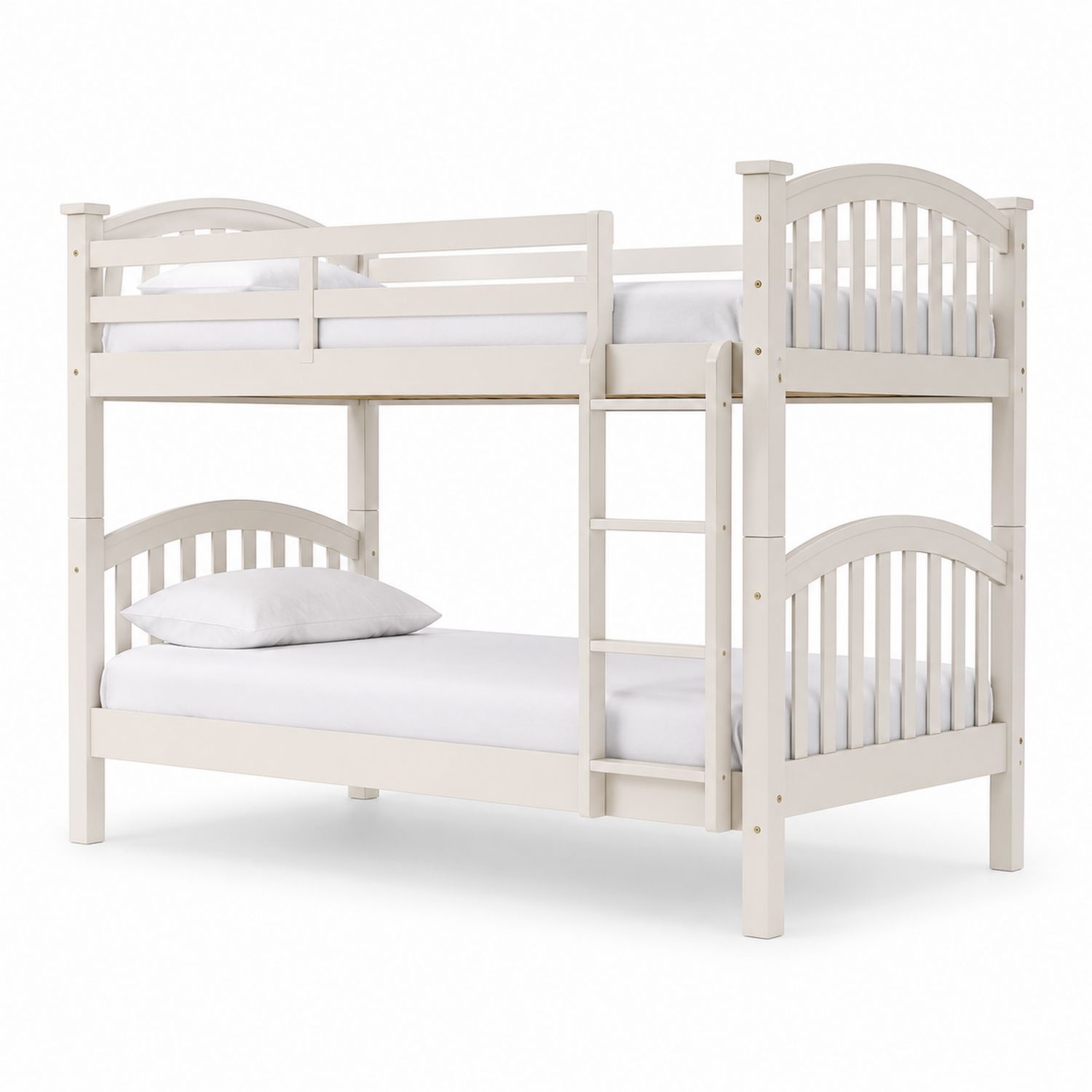 Litera de Madera de Pino Blanca 200x90 cm