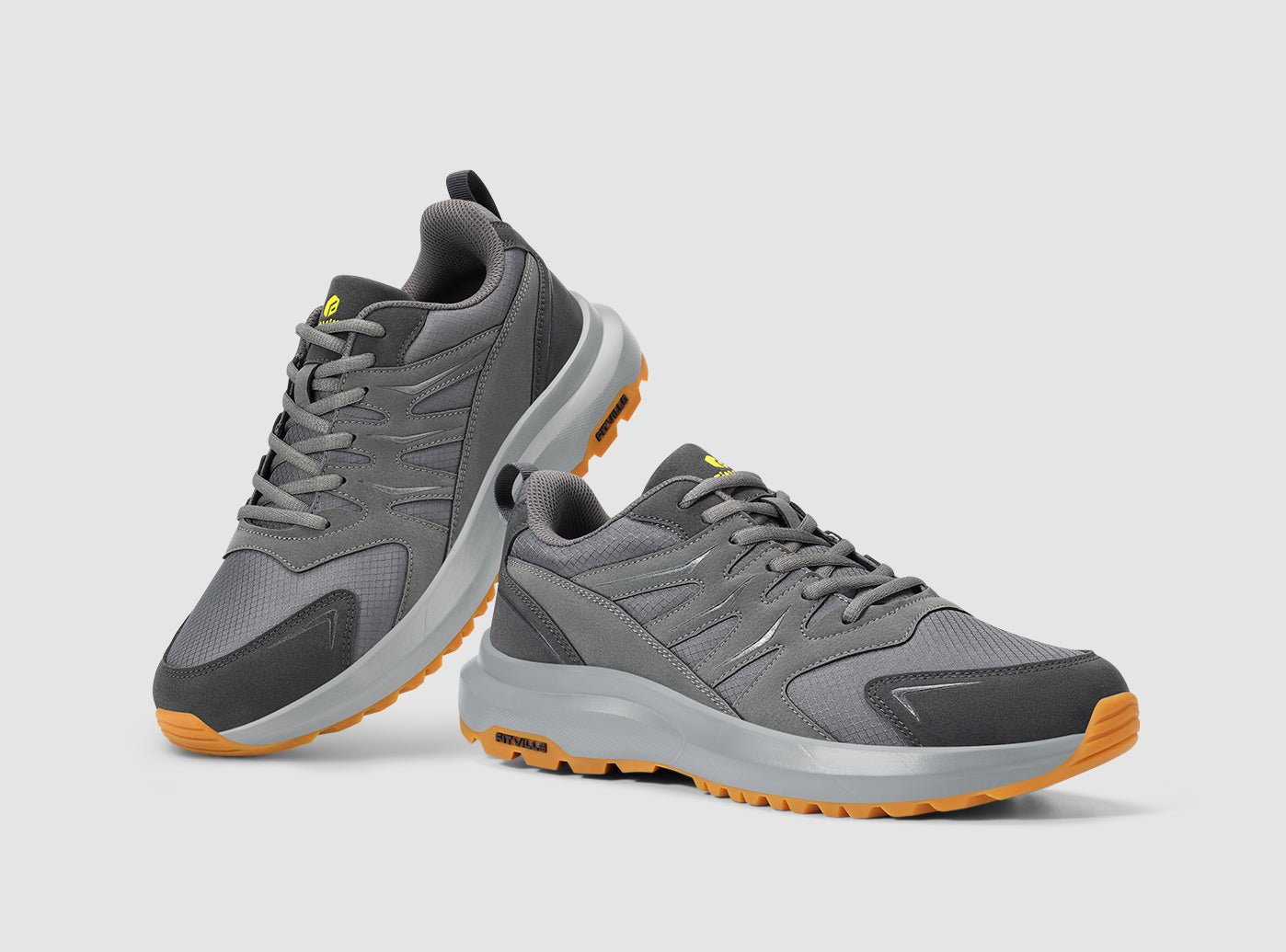 FitVille Men's Low - Top Sturdy Core Hiking Shoes V4 - 27