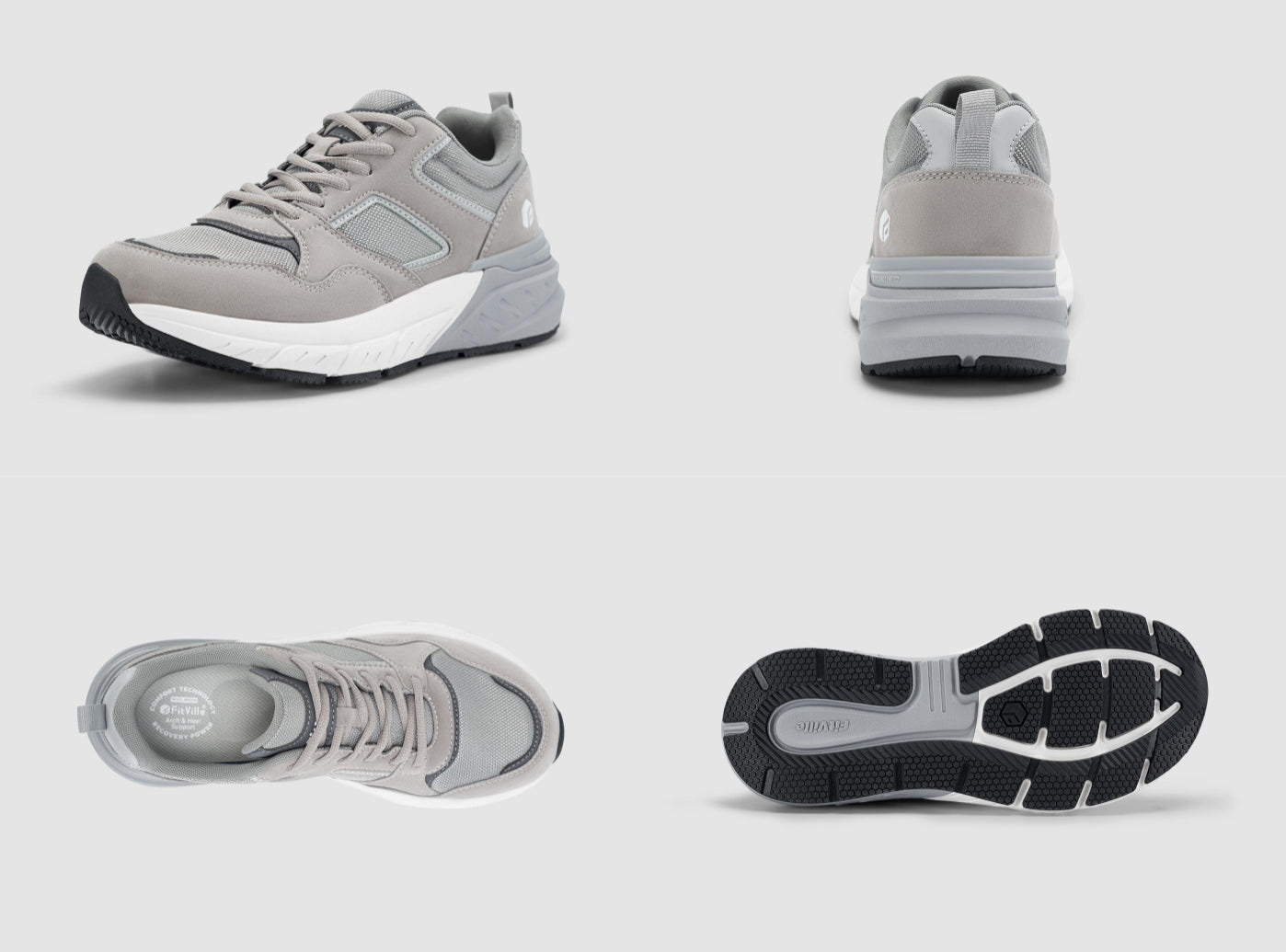 FitVille Men's Rebound Neo Walking Shoes V2 - 21