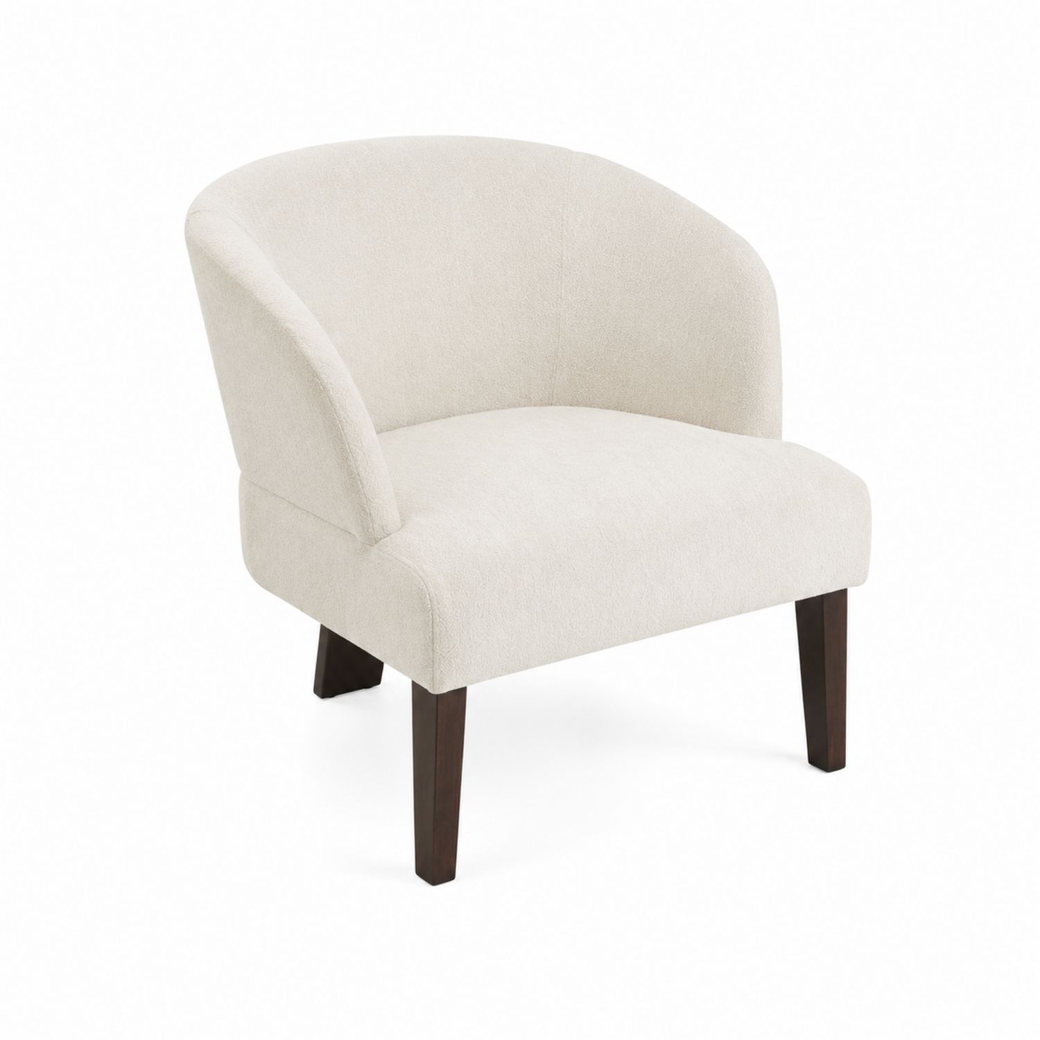 Silla de Tela Beige con Patas de Madera de Haya-luntrivaria