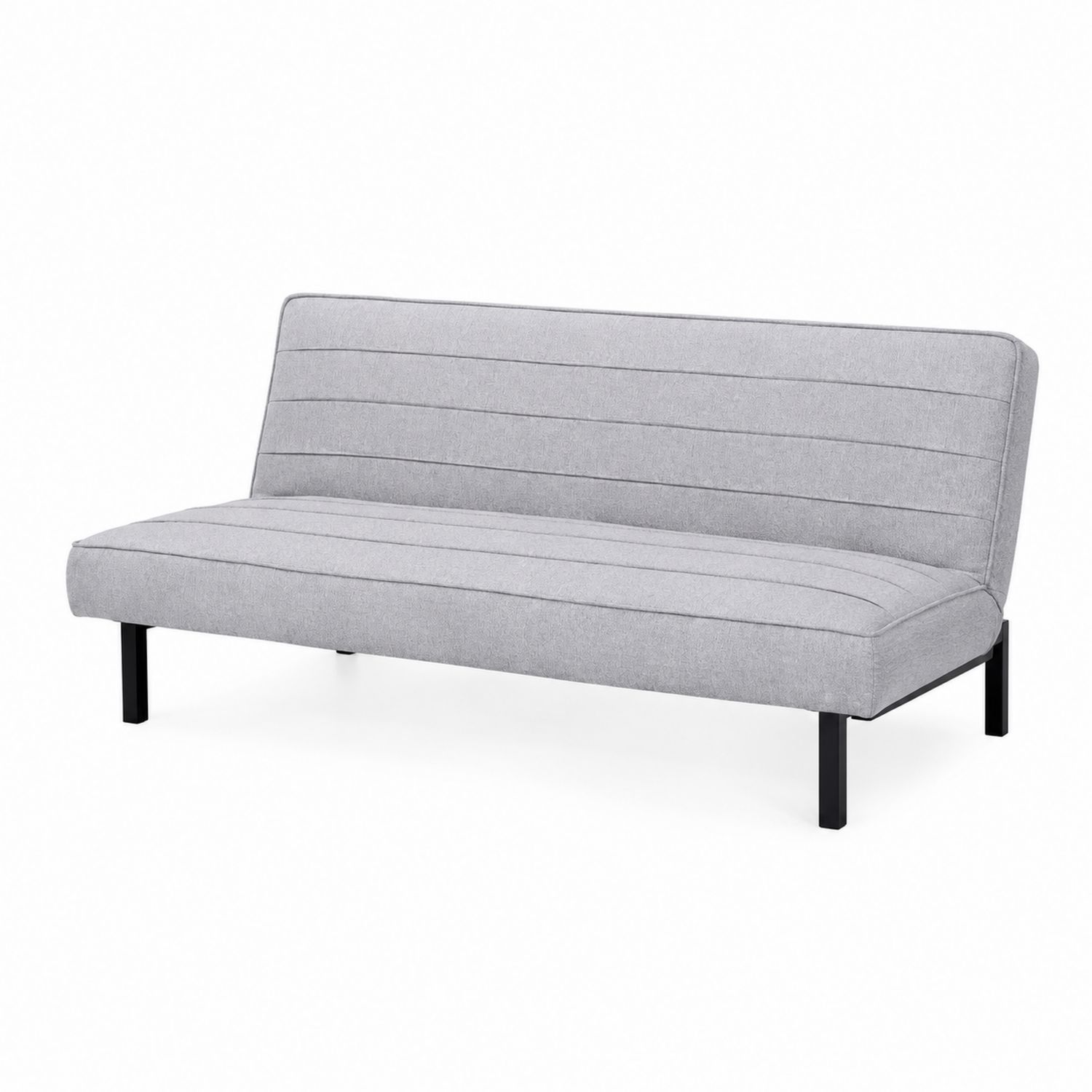 Sofá cama de tela Gris Claro-luntrivaria