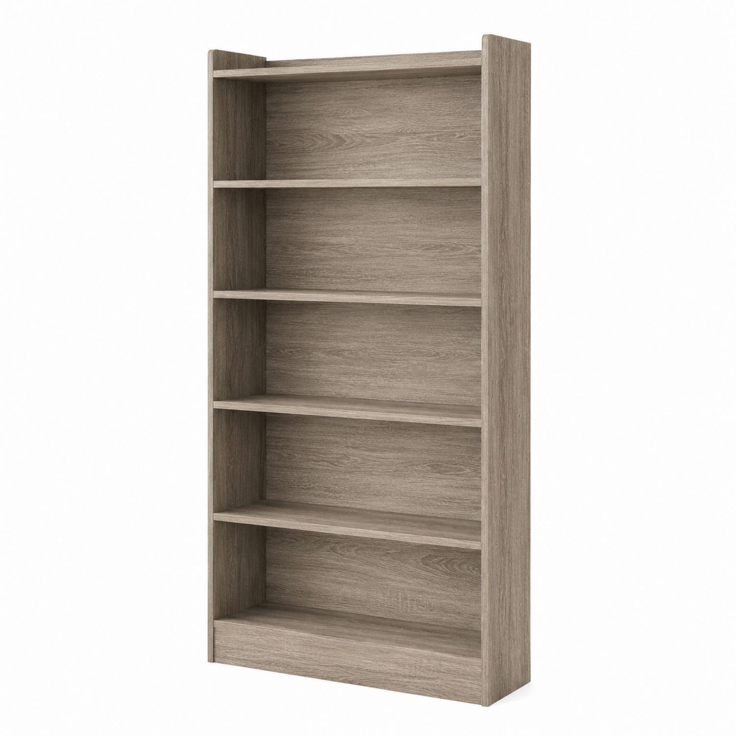 Estantería de Madera Aglomerada Gris Roble 180x80x24 cm-luntrivaria