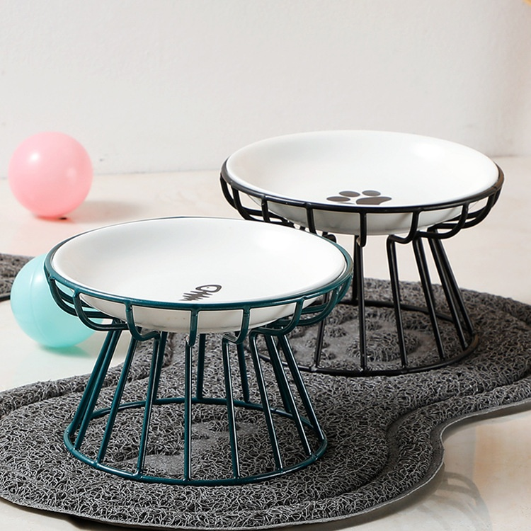 Zestaw ceramicznych misek dla kota