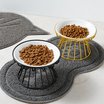 Zestaw ceramicznych misek dla kota