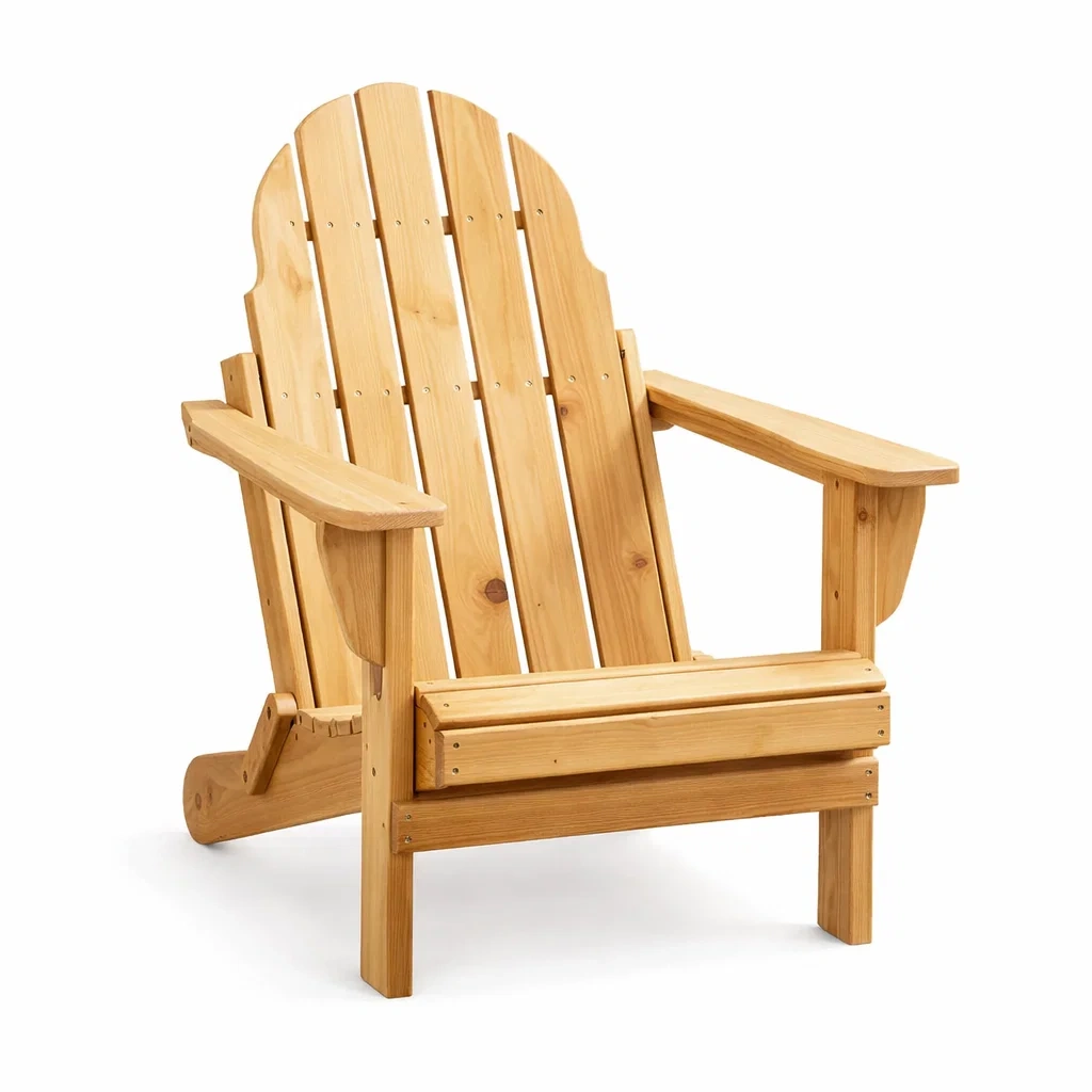 Sedia Adirondack in legno di cedro-URBANHAVENVIBES
