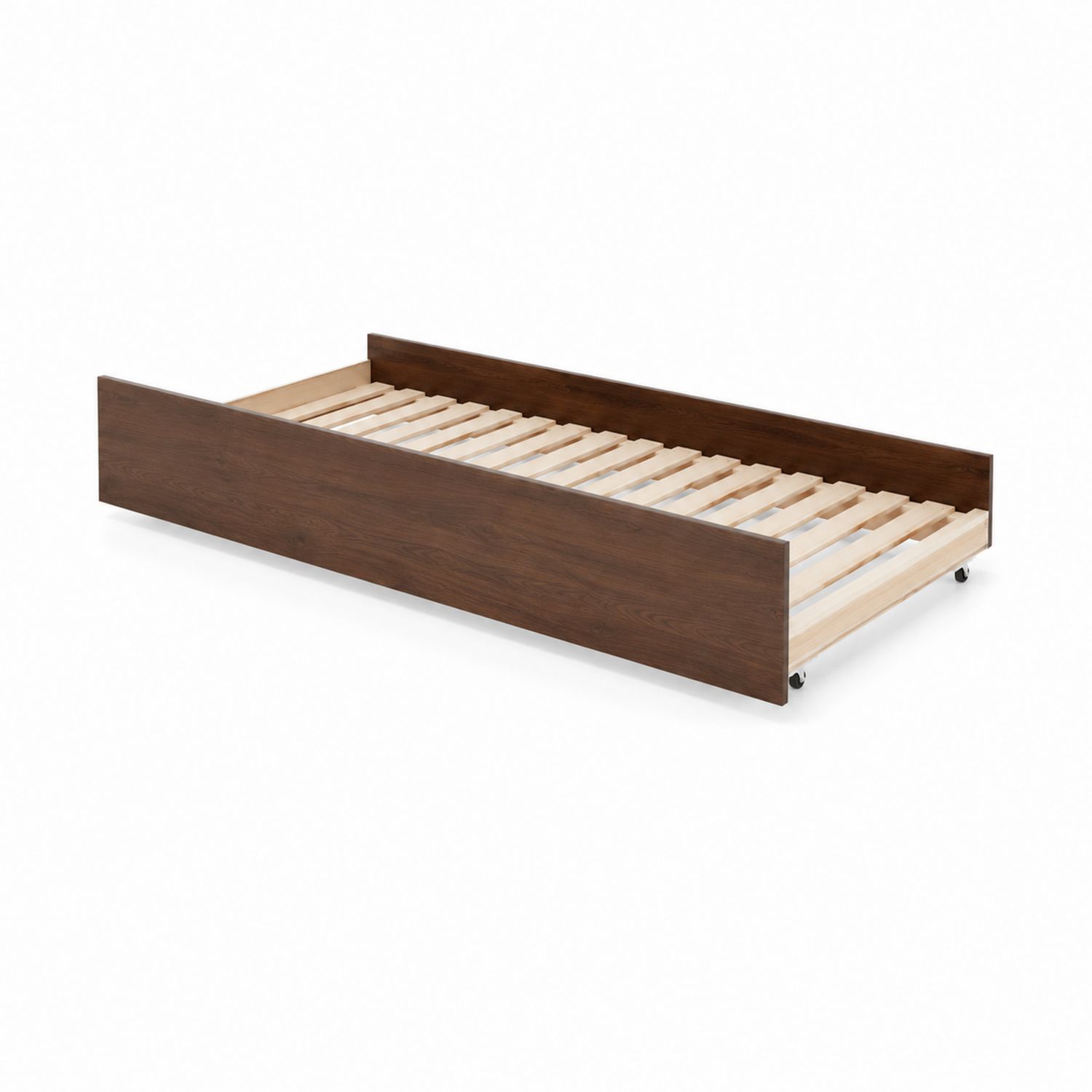 Cama nido individual de madera 190x90 cm Marrón-Mavtrivarion