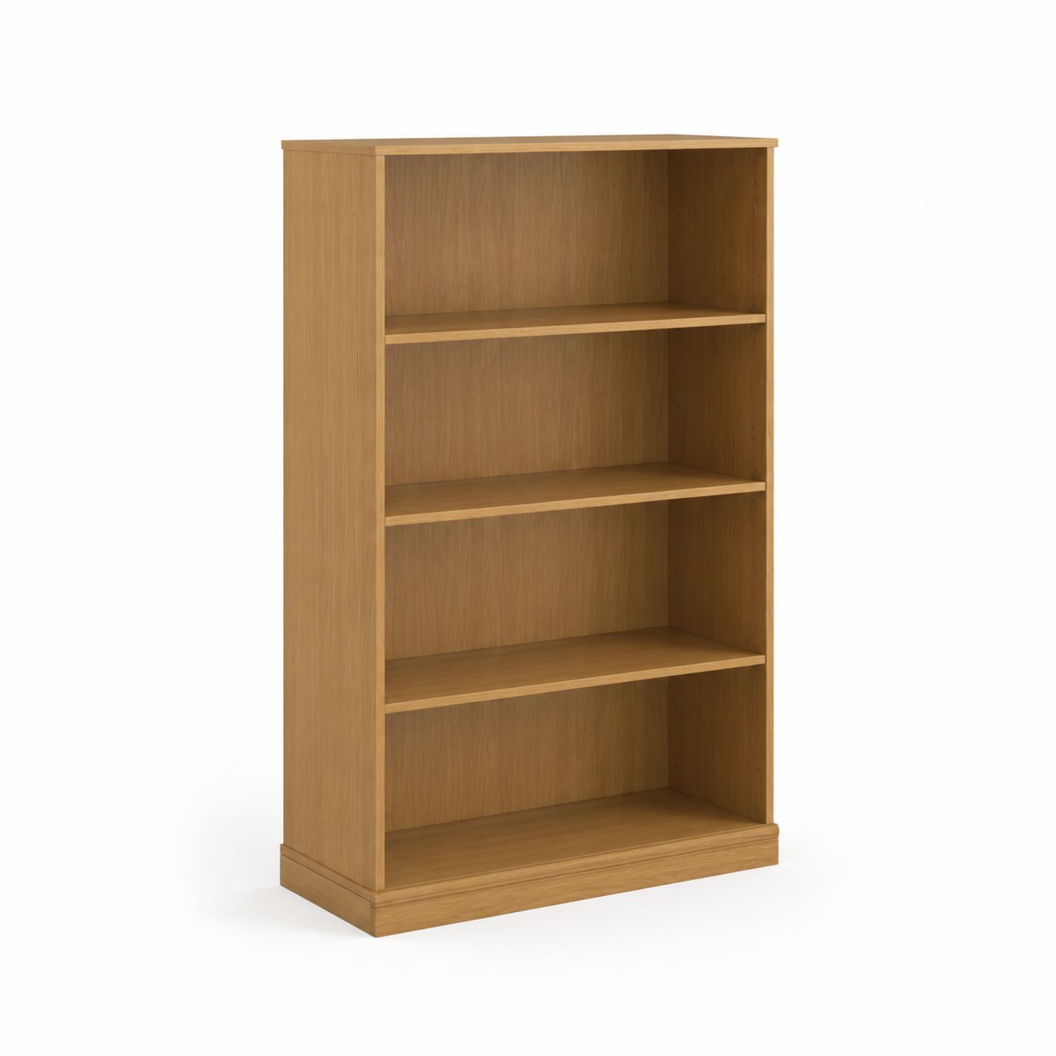 Estantería de Madera de Roble de 4 Niveles