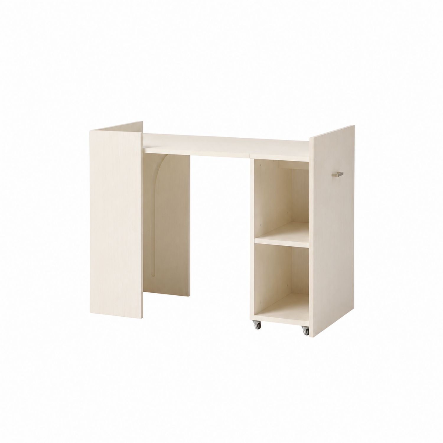 Escritorio de Madera con Ruedas 120x40x75 cm