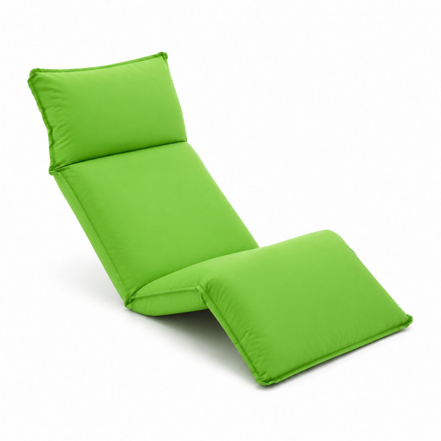 Chaise Longue Ajustable de Poliéster Verde