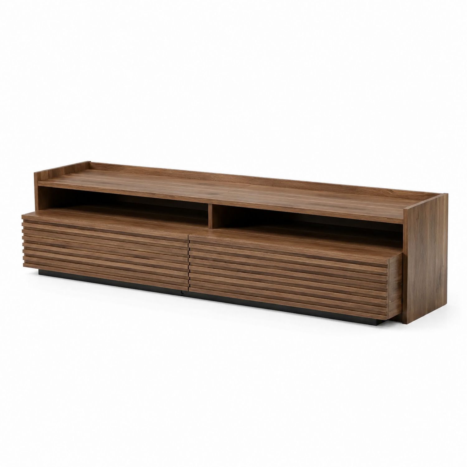 Mueble de salón para TV de madera 180x40x45 cm