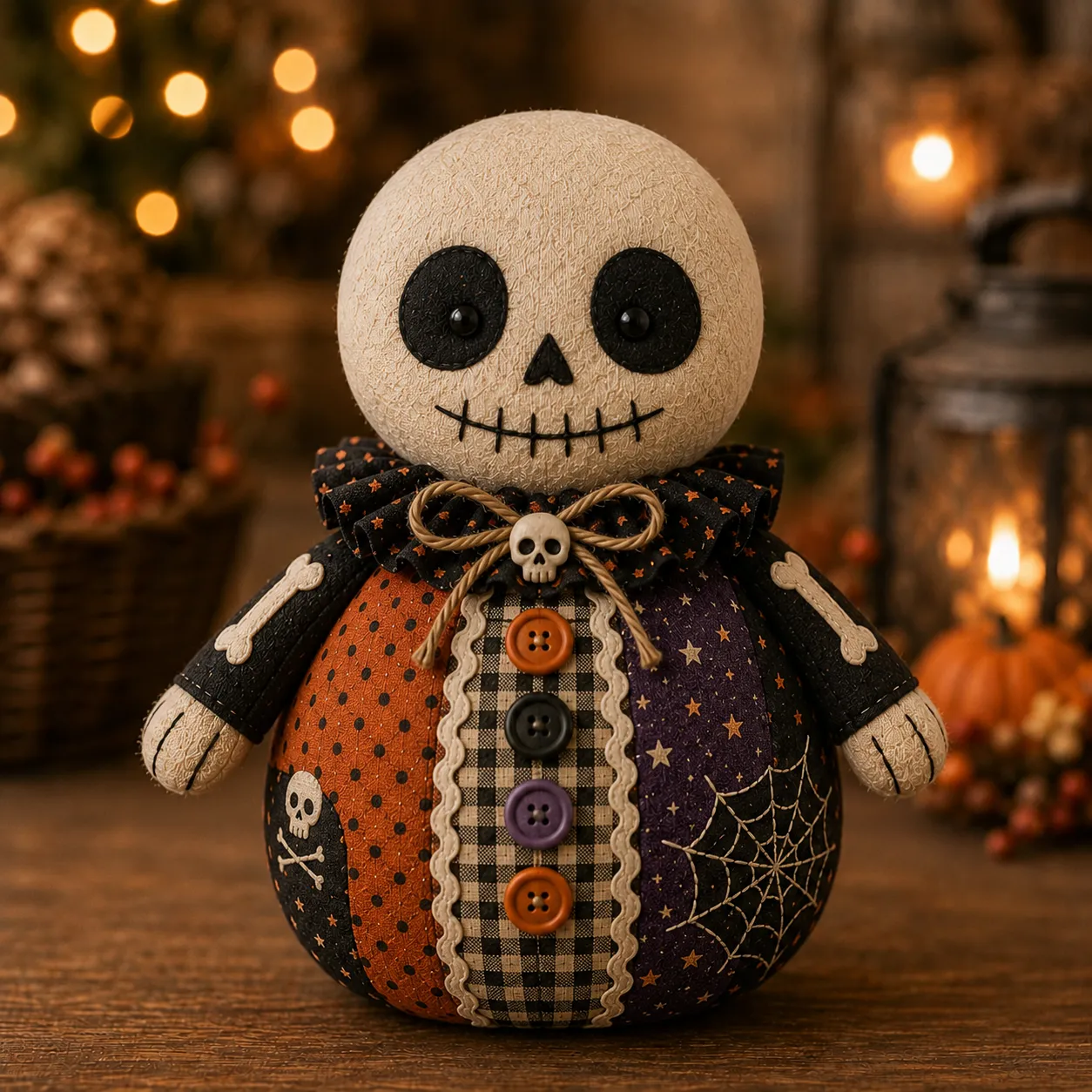 🔥Last Day 49% OFF |🧵Patchwork Fabric Doll DIY Kit — 🐑Farm Animals & 🎃Halloween Collection |🔥BUY 3 GET 1 FREE (Add 4 Pcs To Cart)