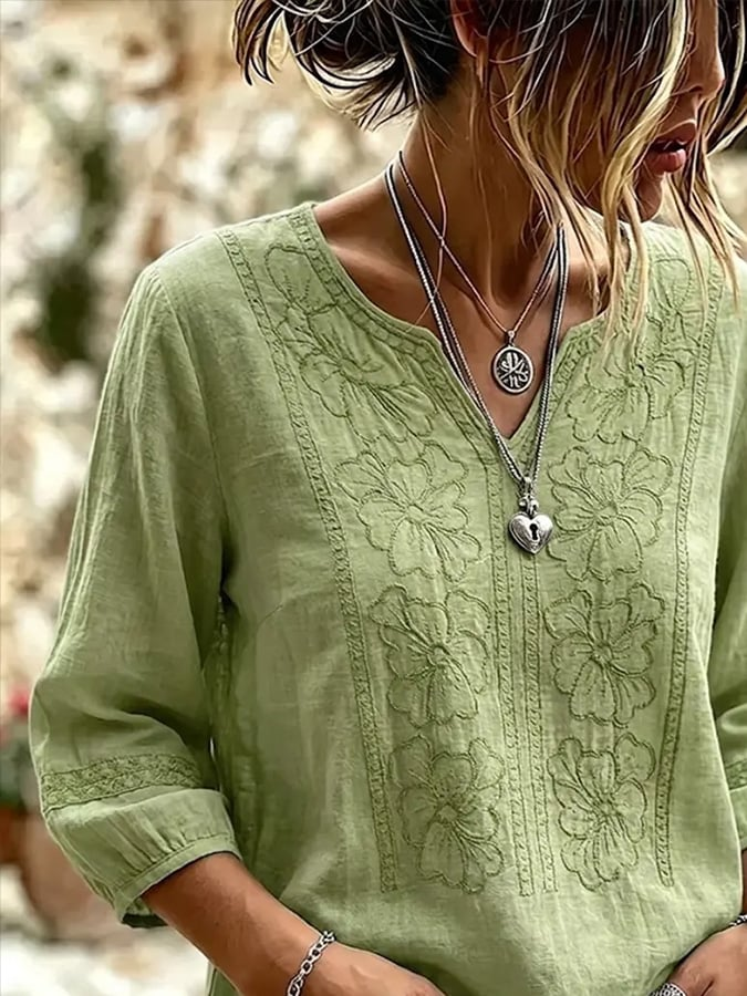 Women'S Casual Printed Top