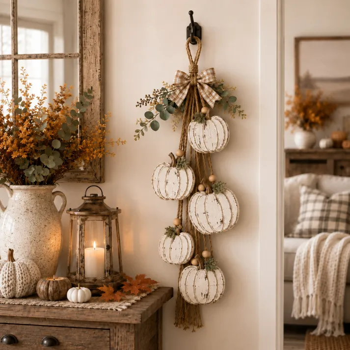 🍂🤎Hanging Heart Wall Decor