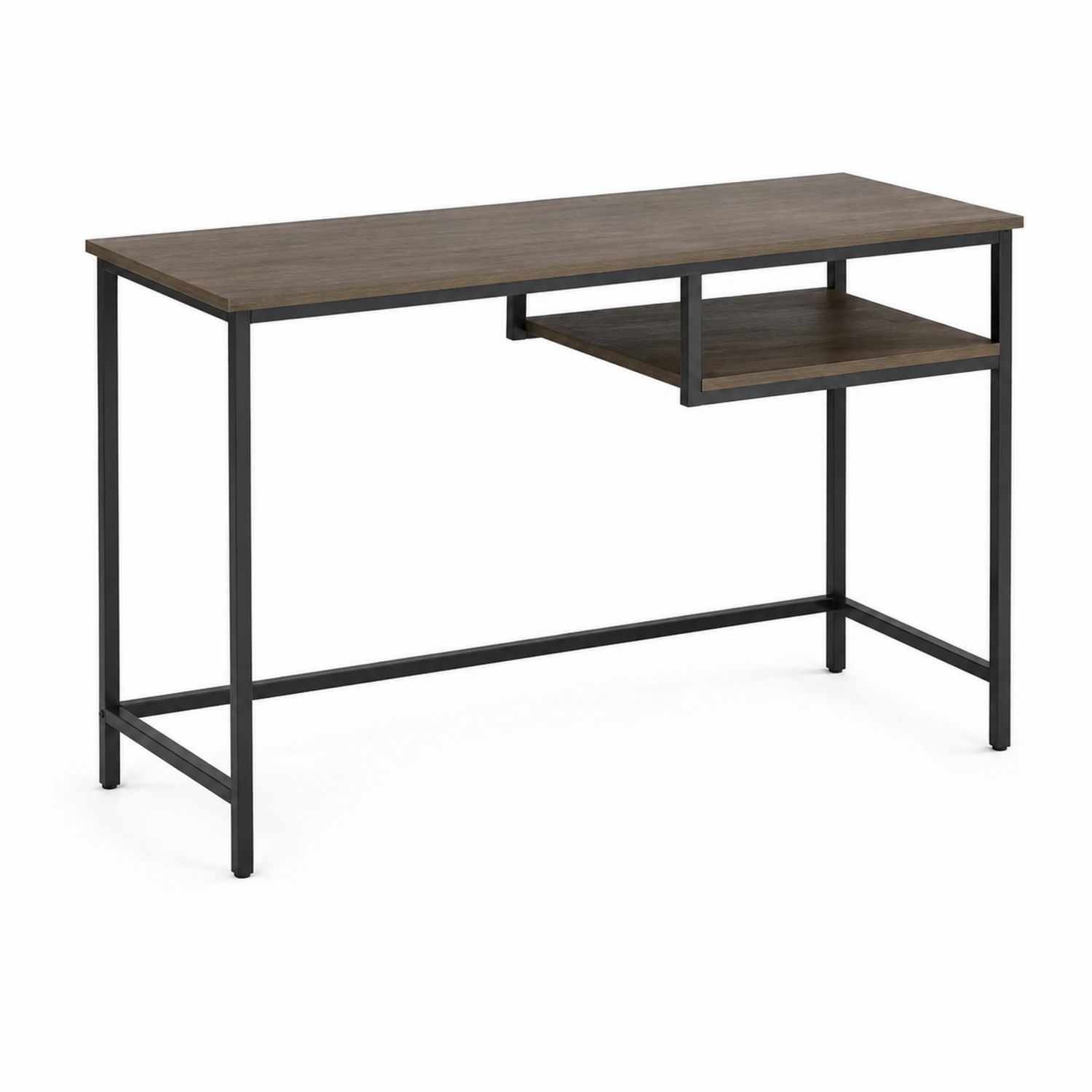 Bureau rectangulaire MDF et métal 120 cm x 60 cm