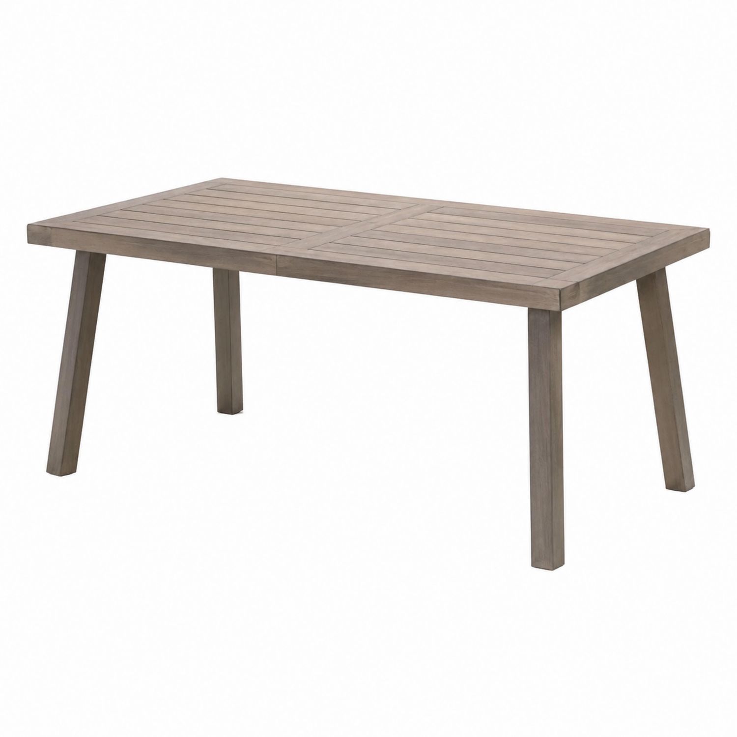 Table d'extérieur rectangulaire en bois de teck 180x90x75 cm
