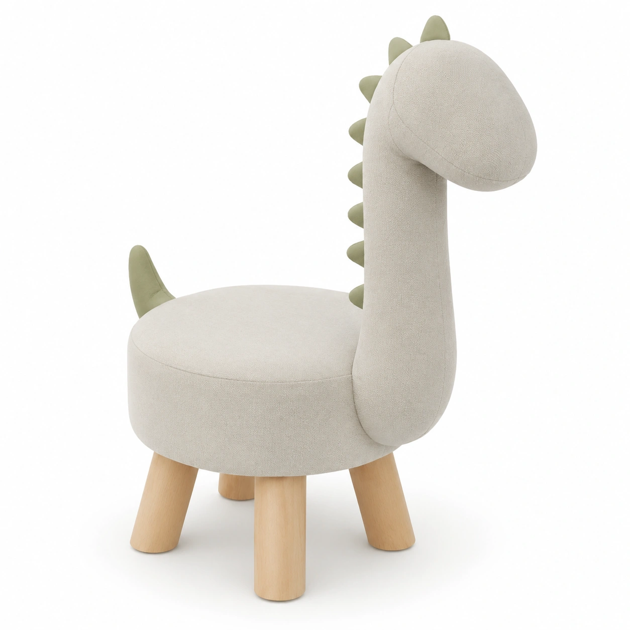 Silla infantil acolchada con diseño de dinosaurio