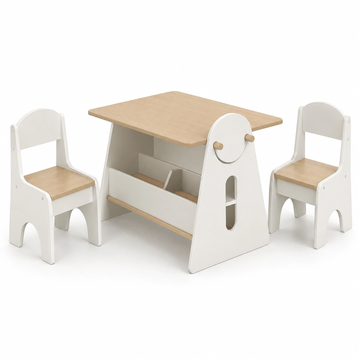 Conjunto de mesa y sillas de aprendizaje infantil